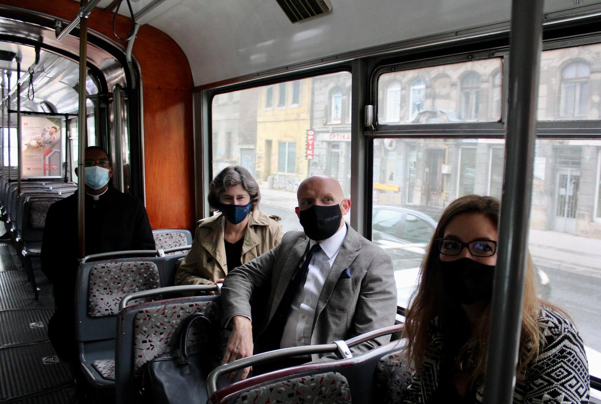 Promocijski tramvaj v Sarajevu