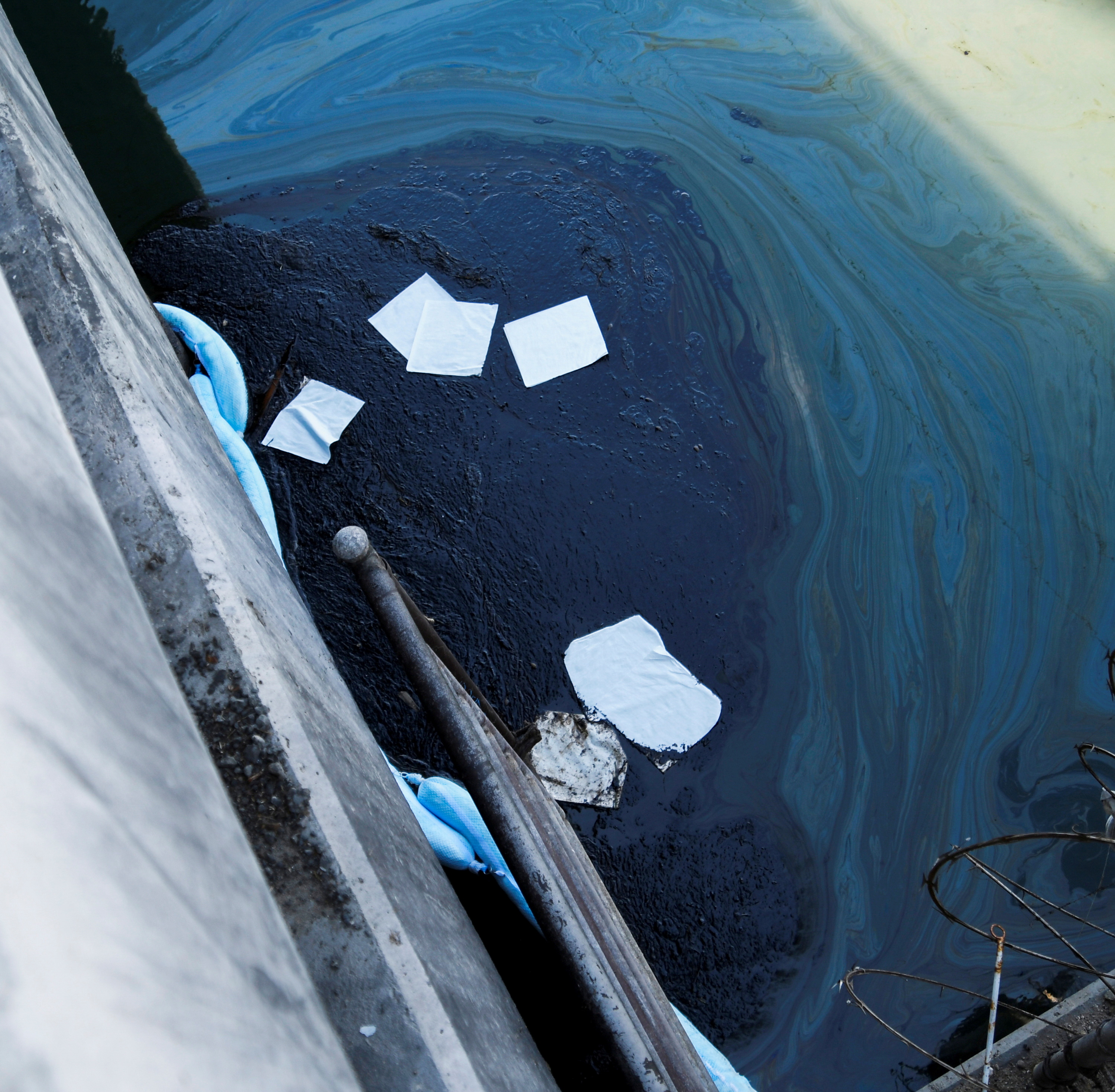 Kalifornija, naftni madež