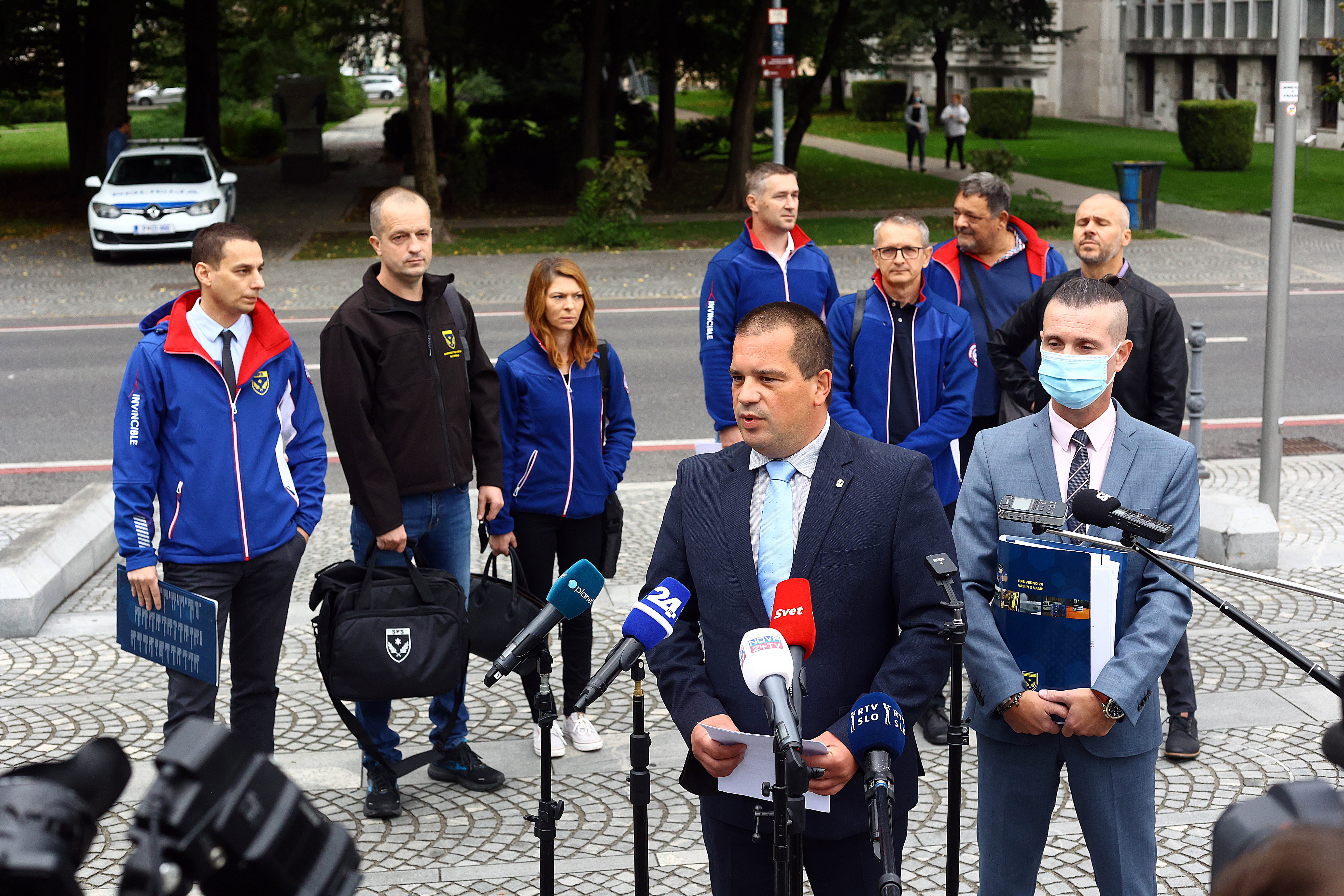 Novinarska konferenca Sindikata policistov Slovenije