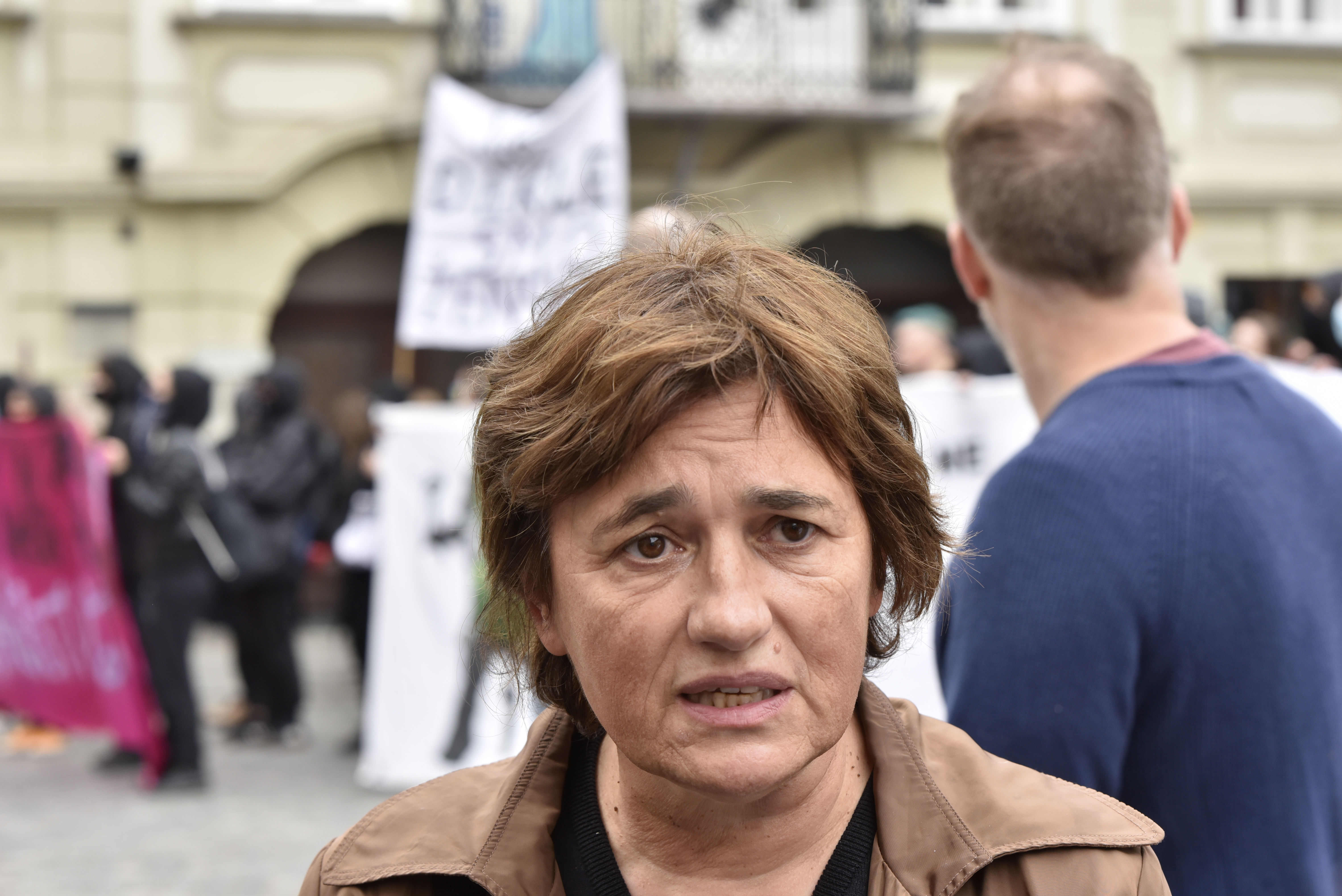 Protest zagovornikov  splava