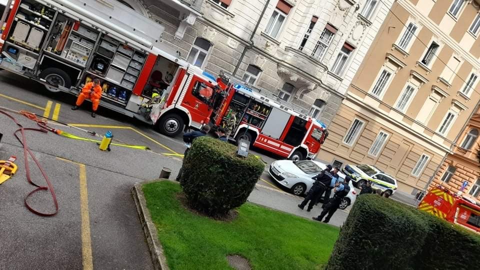 pošiljka, beli prah