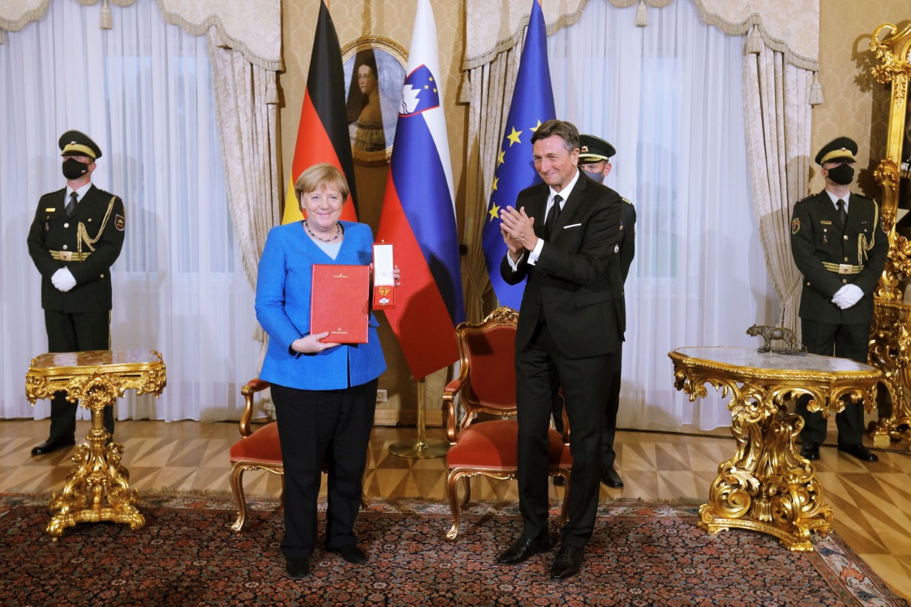 Angela Merkel, Borut Pahor