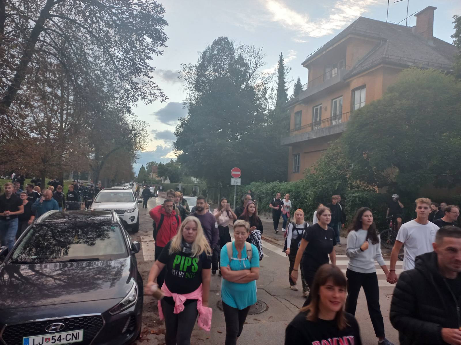 protesti, Ljubljana