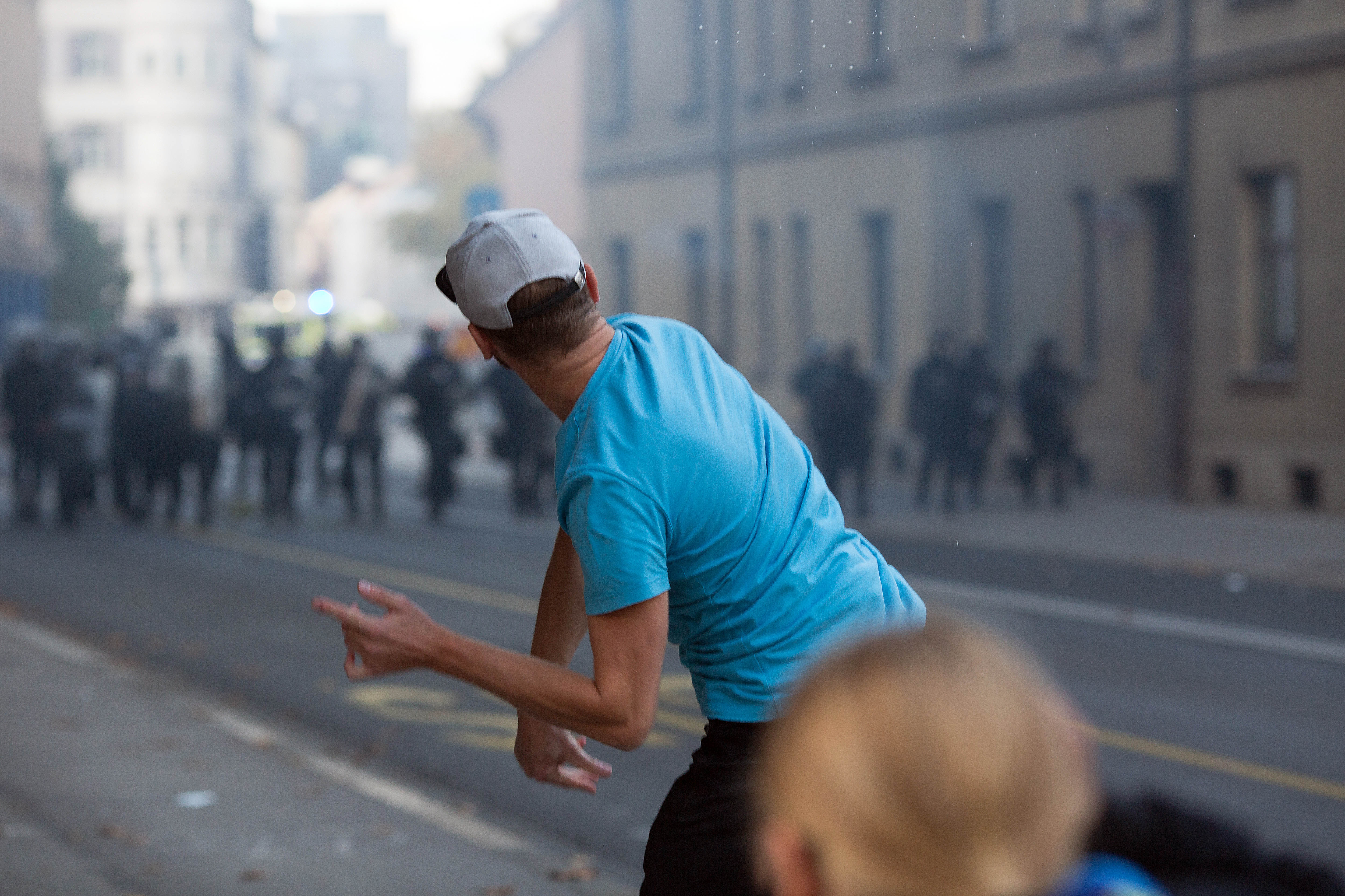 Protest pripadnikov anticepilcev