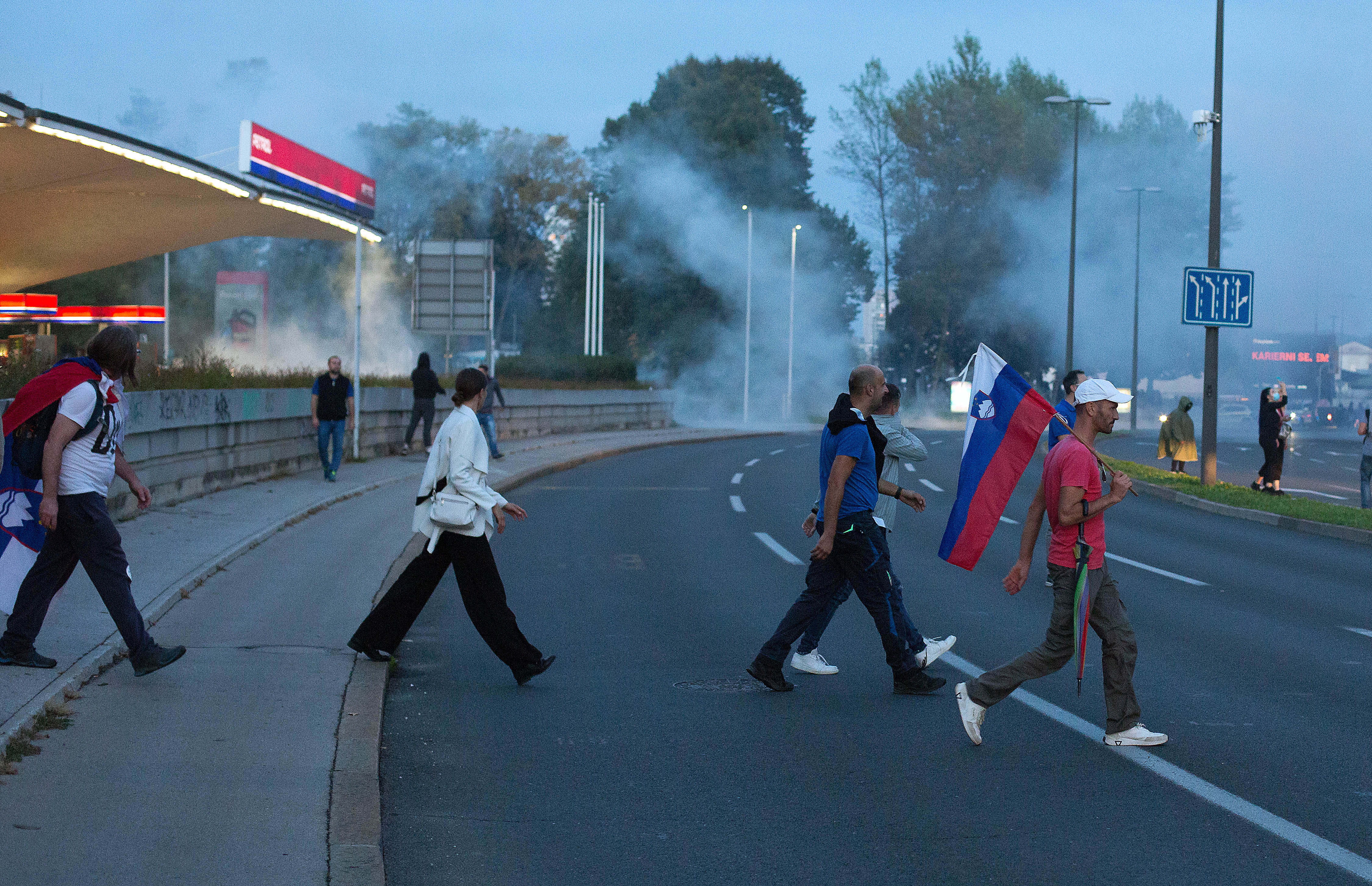 Protest pripadnikov anticepilcev