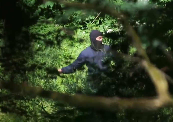 policist, prebežniki, meja