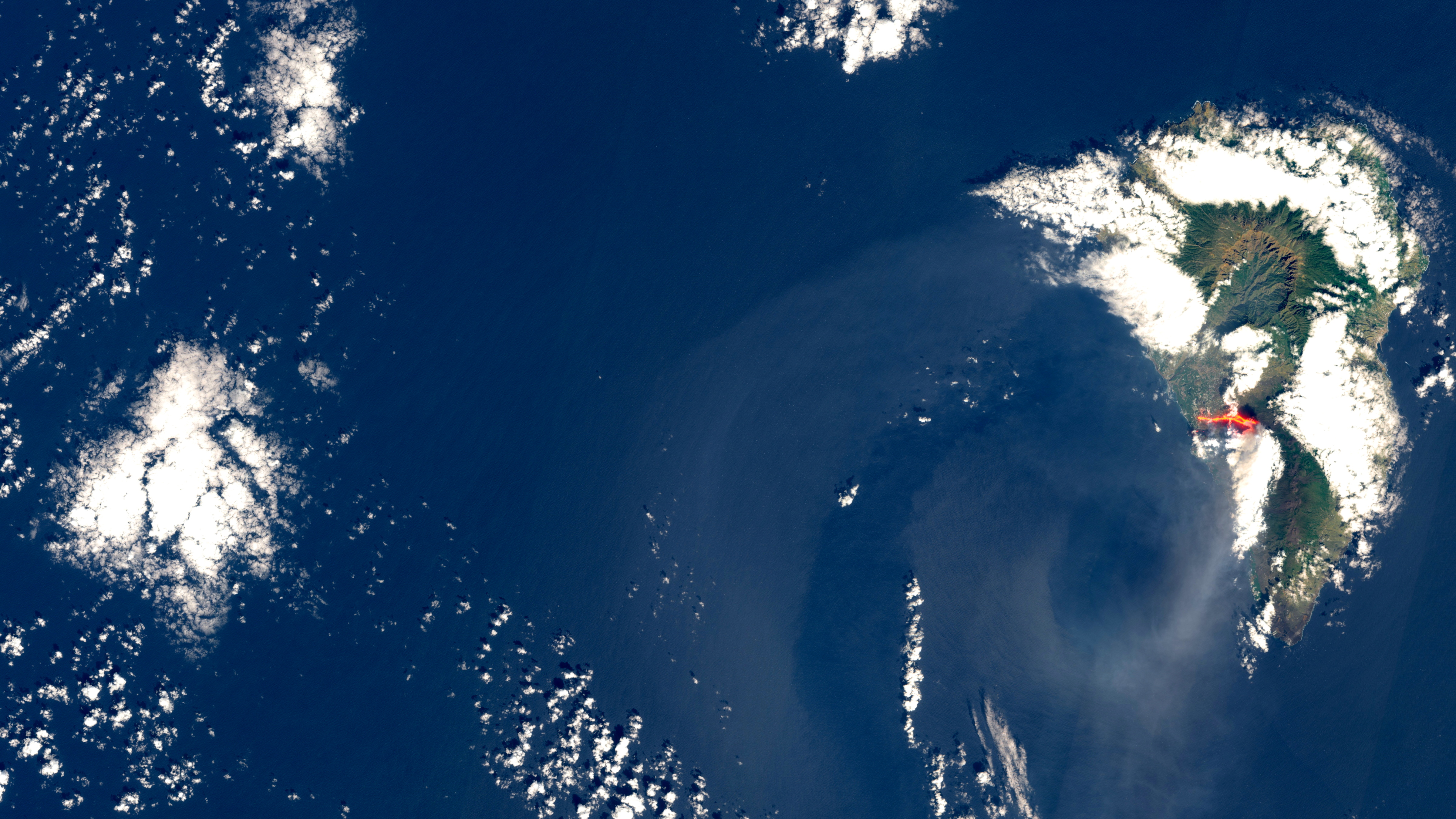 La Palma, vulkan, lava