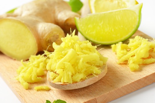 ingver, limona, deska