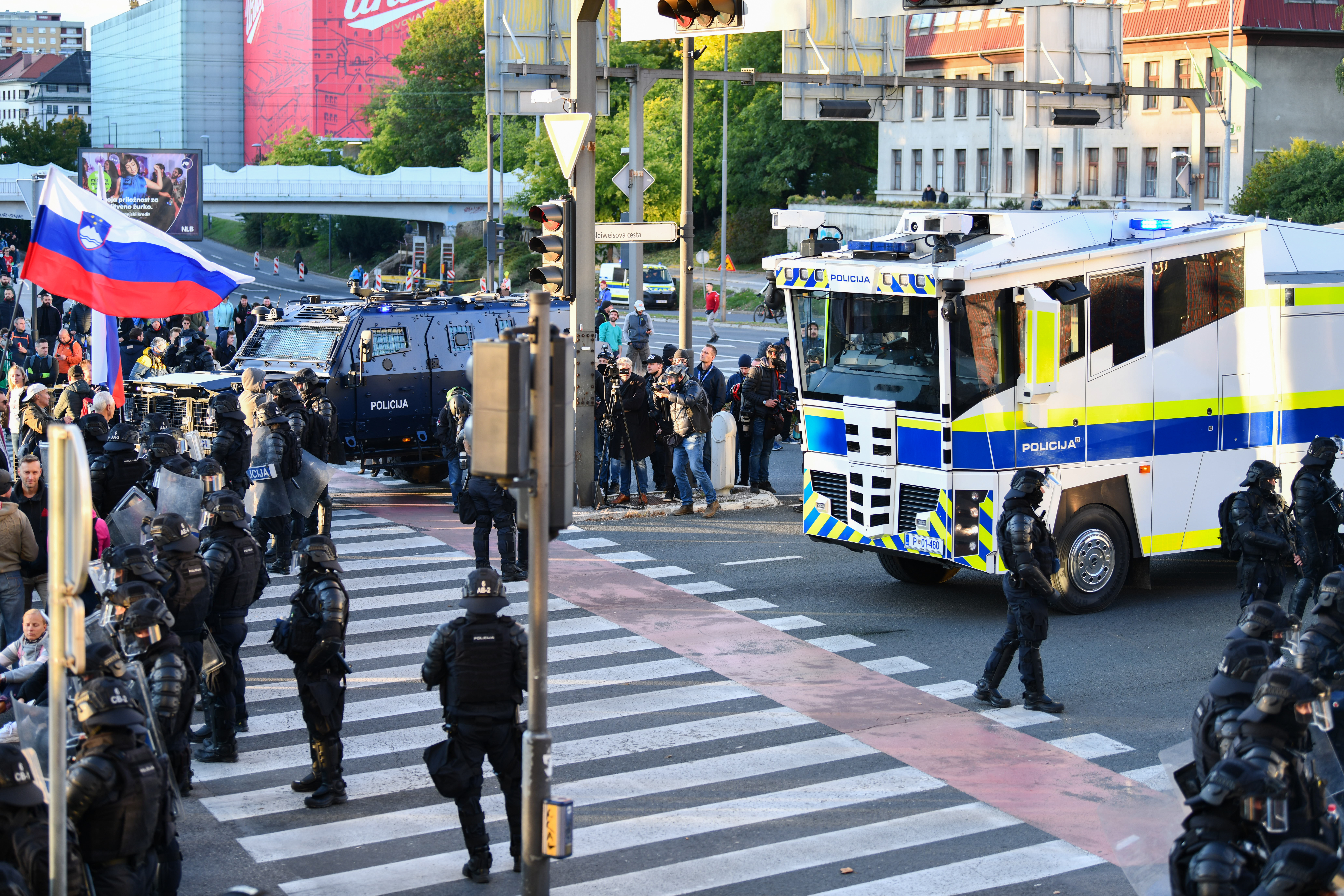protesti 13. 10. 2021