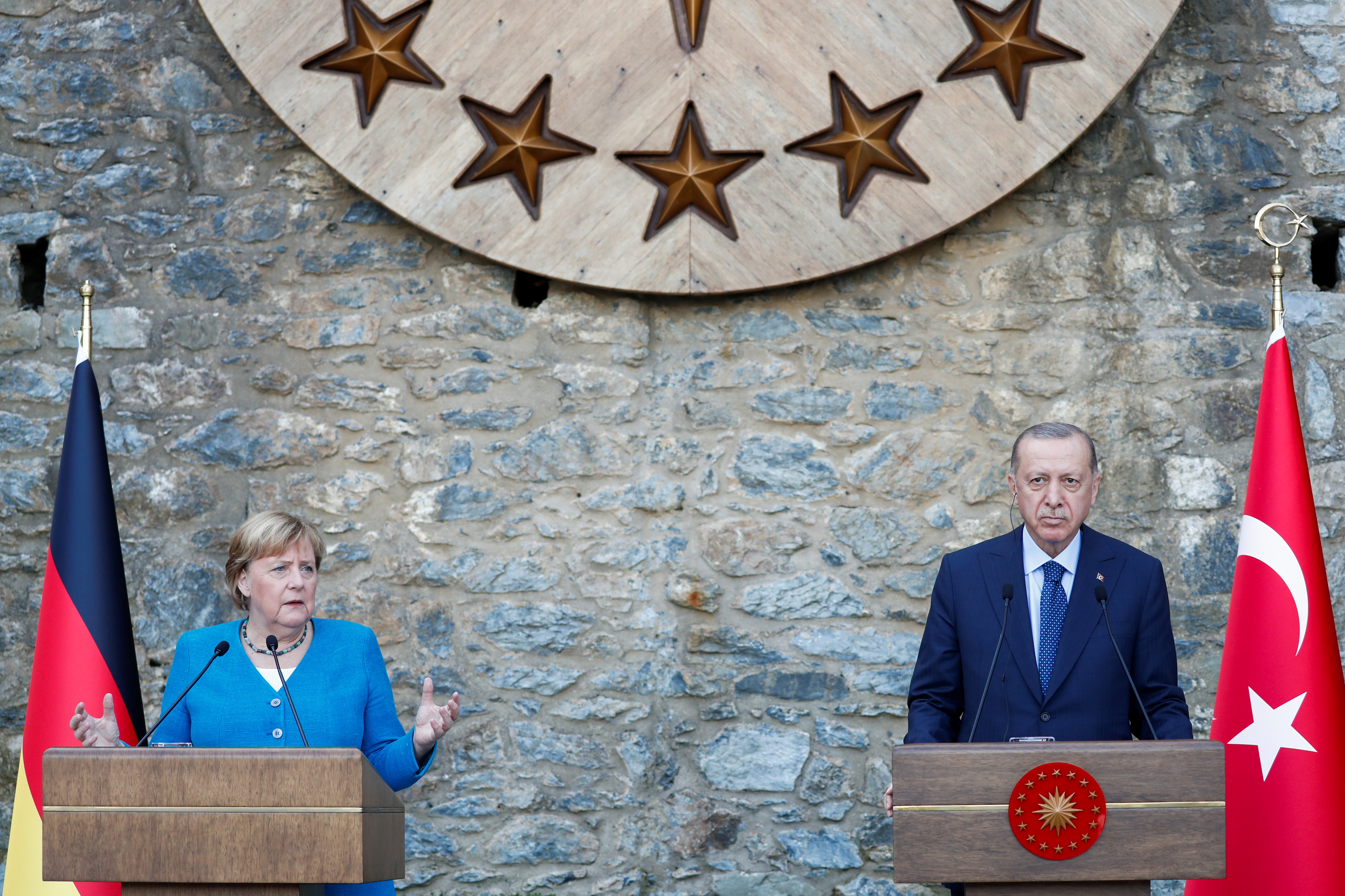 Angela Merkel, Recep Tayyip Erdogan