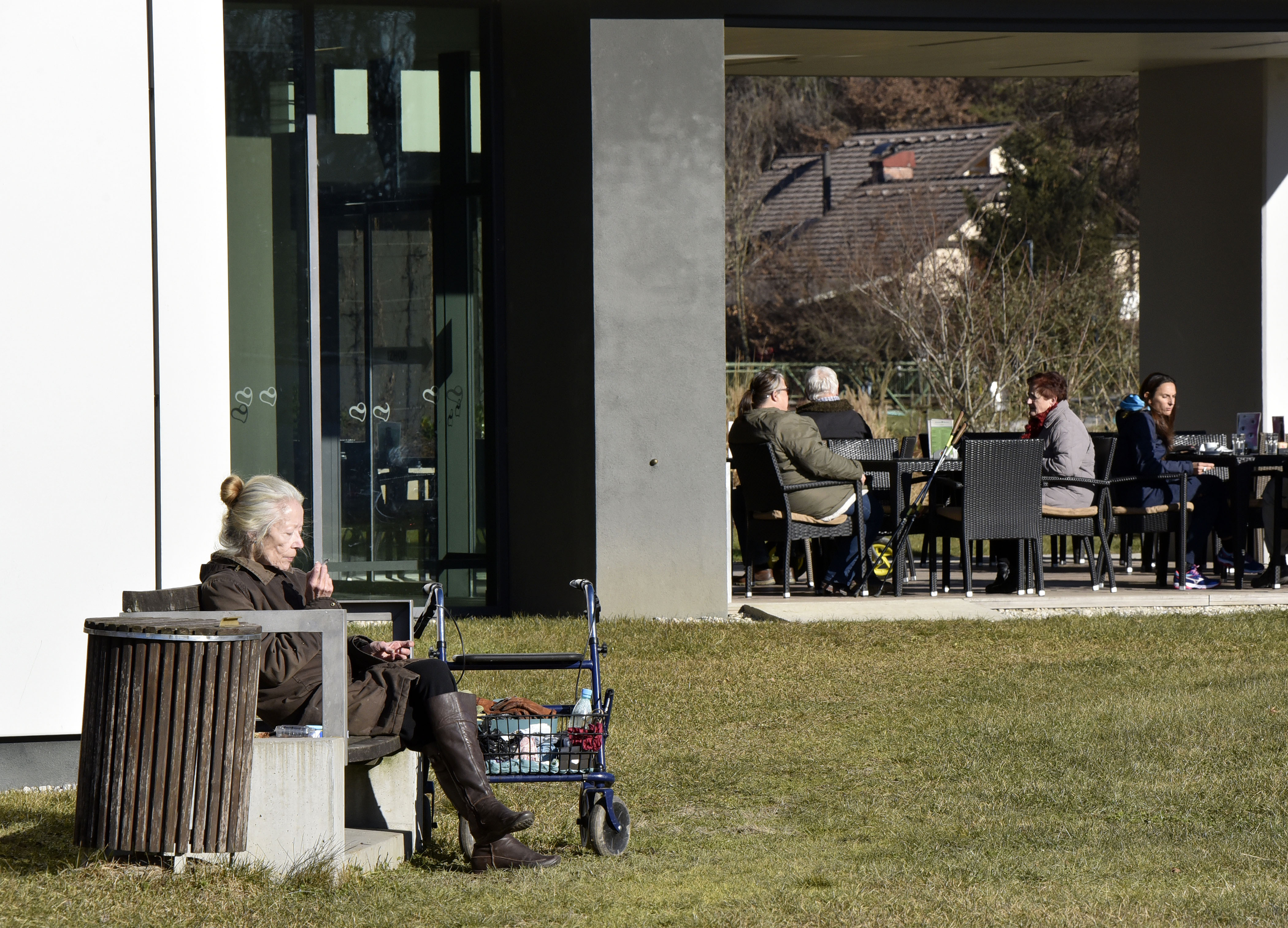 Revščina, upokojenci