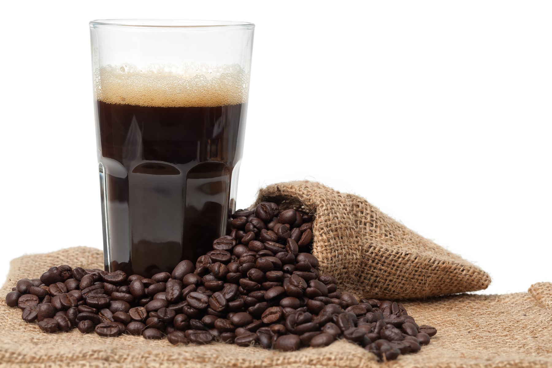 kava, zrna kave shranjevanje kave, skodelica kave, kava v kozarcu