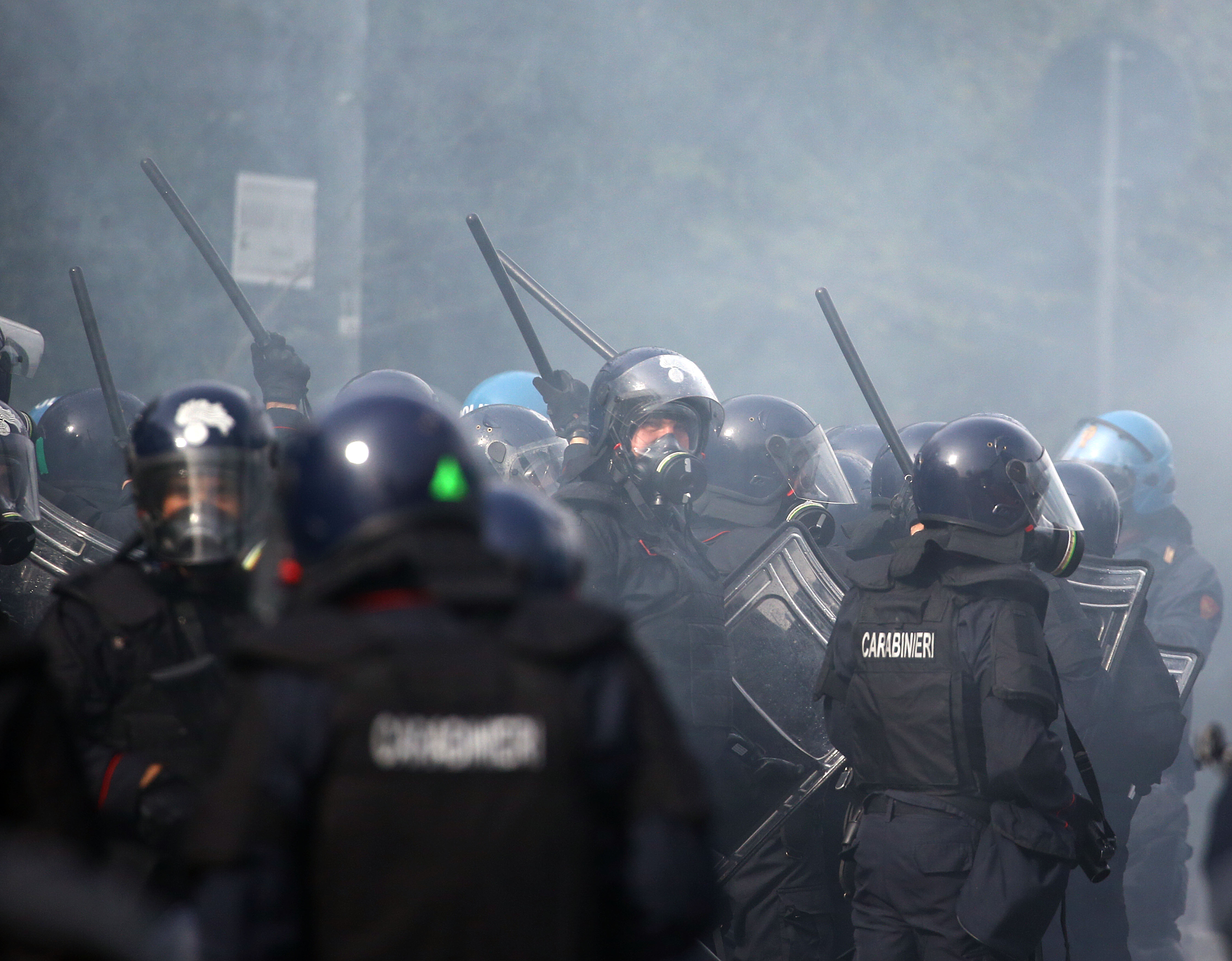 Trst, protest, pristanišče