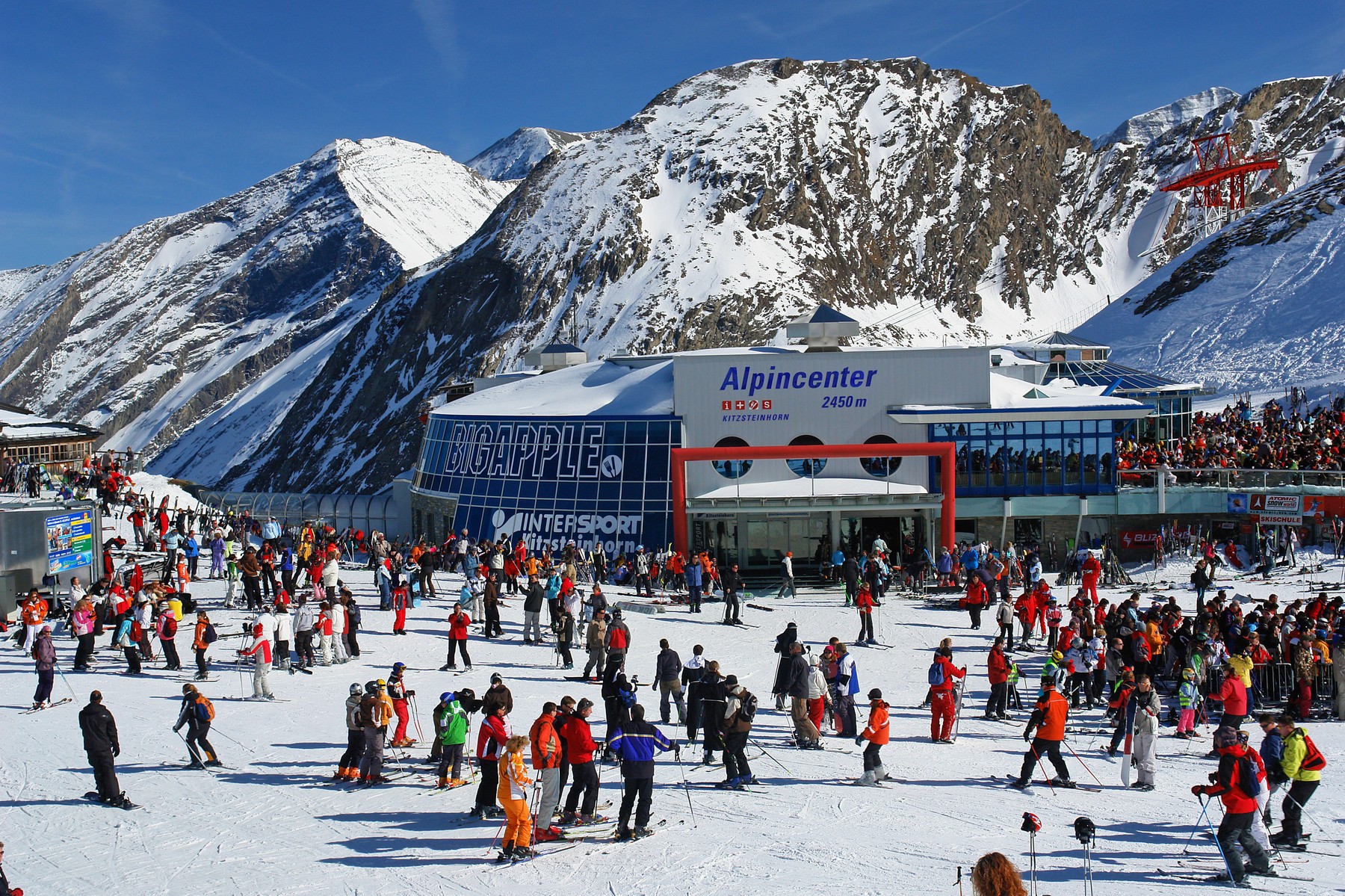 kaprun, ledenik, Avstrija, smučanje,