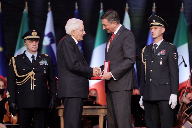 Mattarella, Pahor