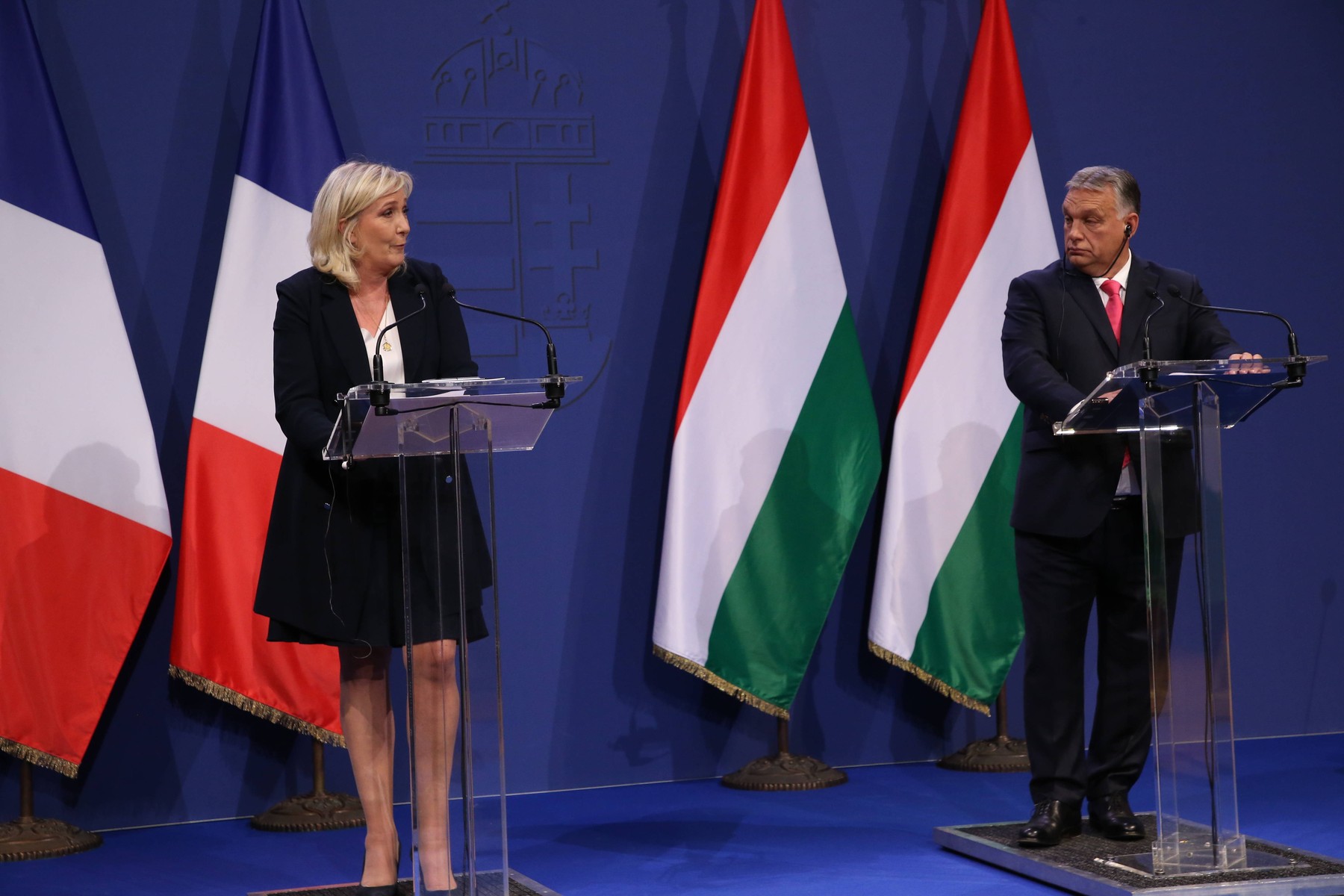 Marine le Pen, Viktor Orbán