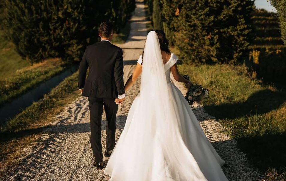 Primož Roglič in Lora Roglič Klinc