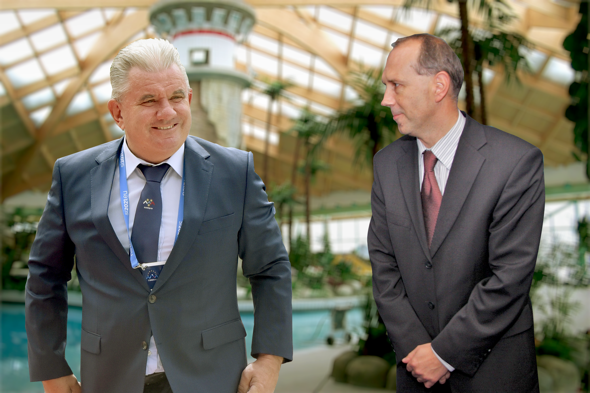 Andrej Vizjak in Bojan Petan