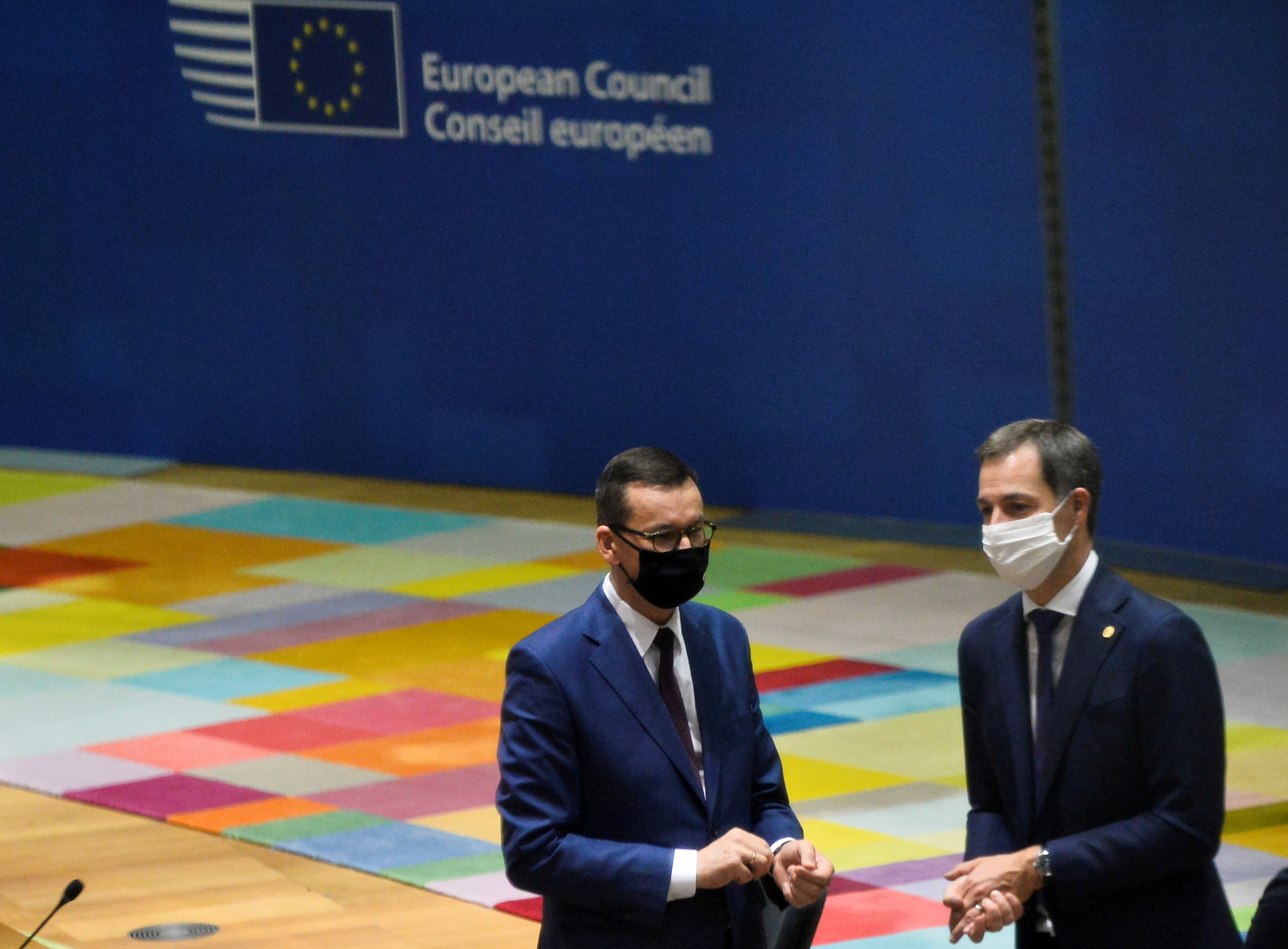 FILE PHOTO: EU leaders summit in Brussels