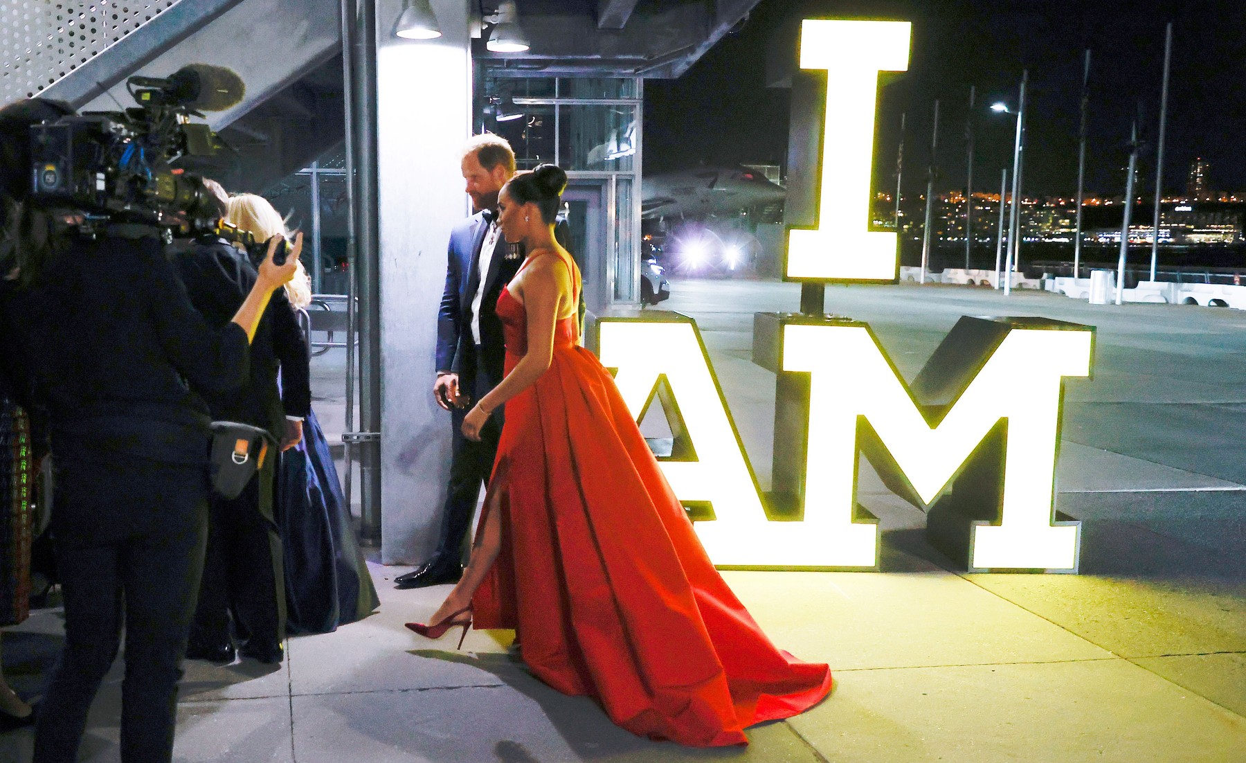 princ Harry in Meghan Markle