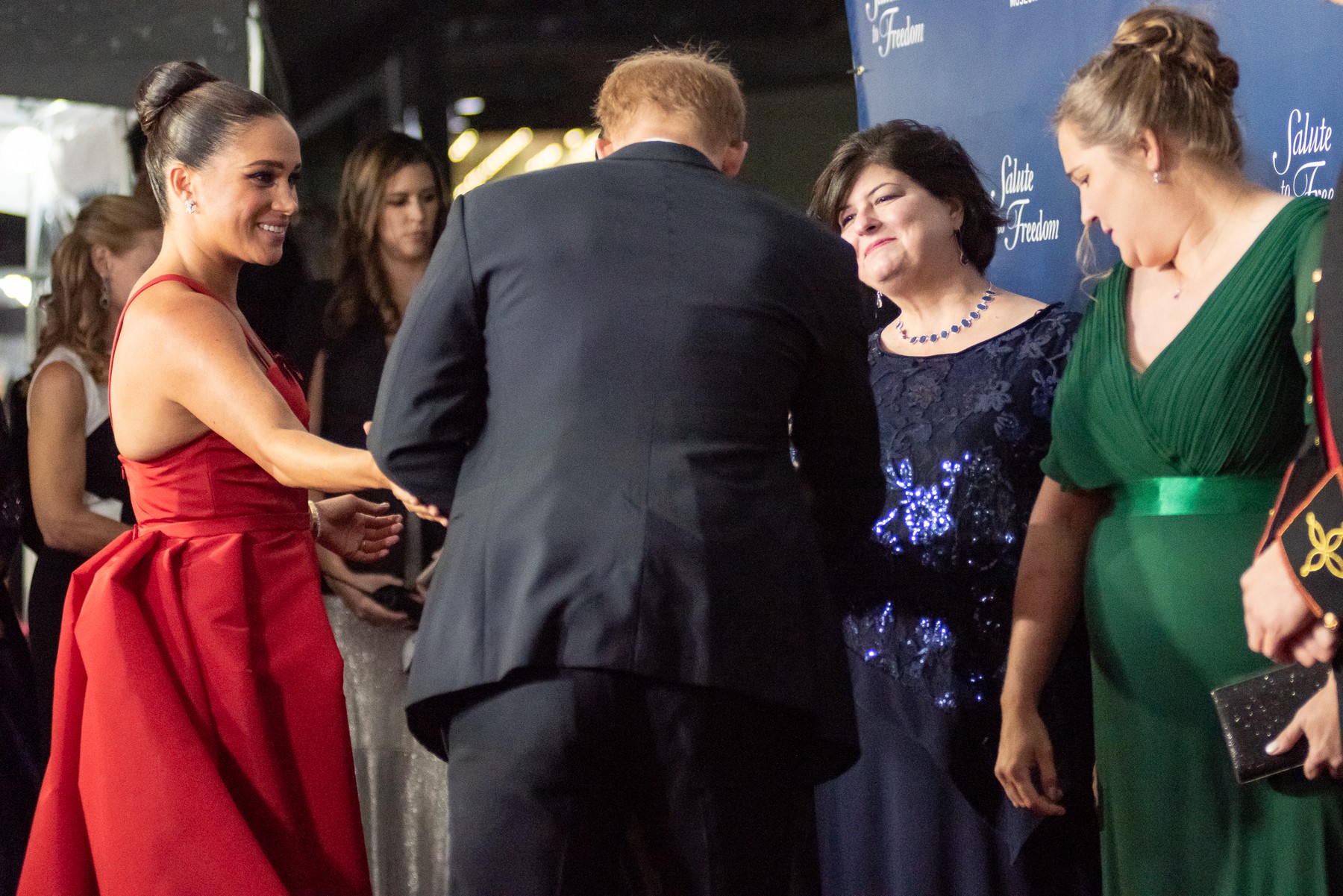 princ Harry in Meghan Markle