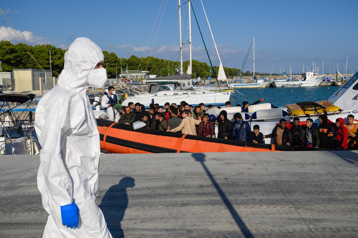 prebežniki, italija