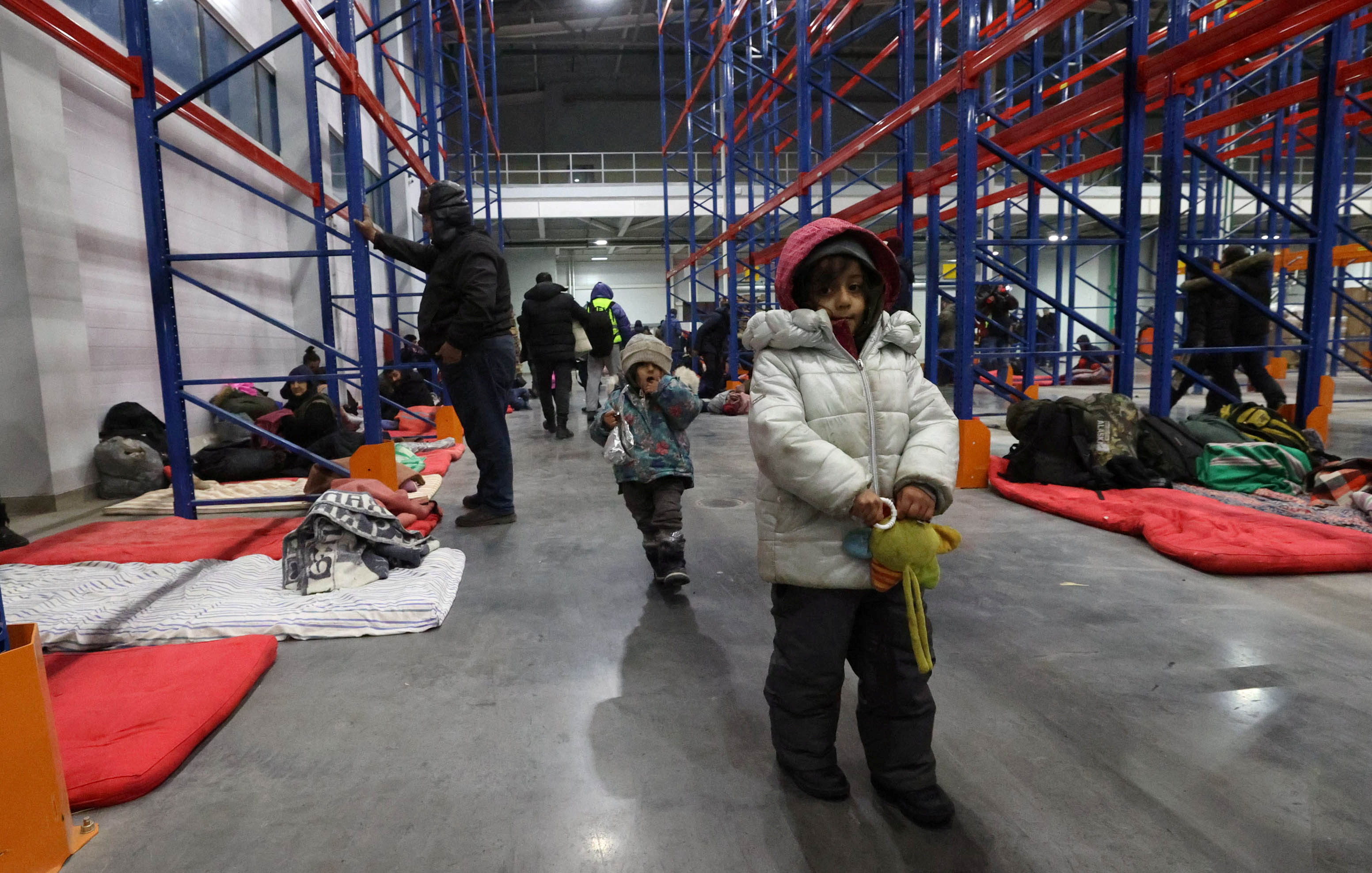 Migrantska kriza na meji med Belorusijo in Poljsko, prebežniki