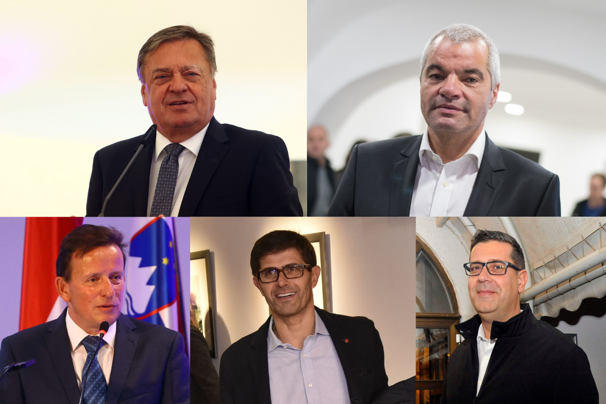 Zoran Janković, Saša Arsenović, Bojan Šrot, Matjaž Rakovec, Aleš Bržan