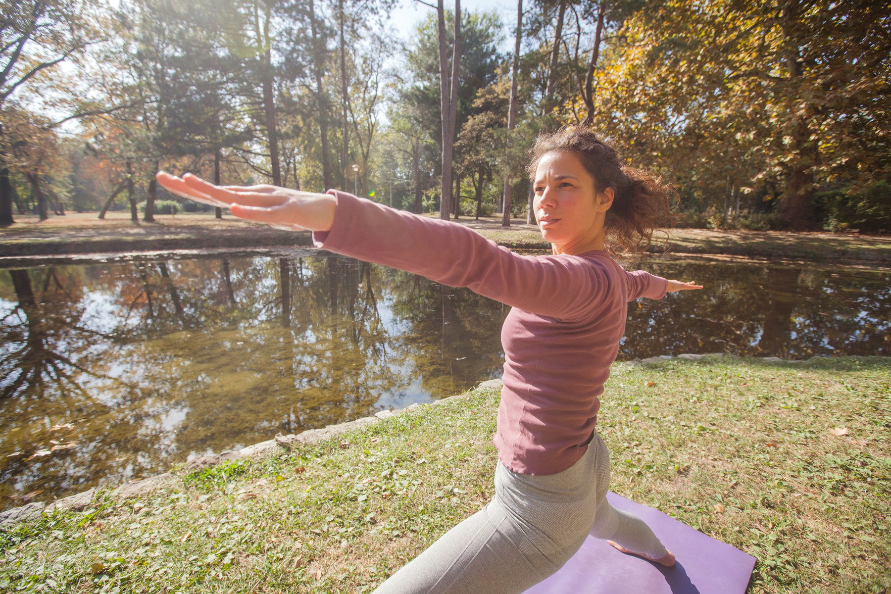 joga, gibanje, vadba zunaj