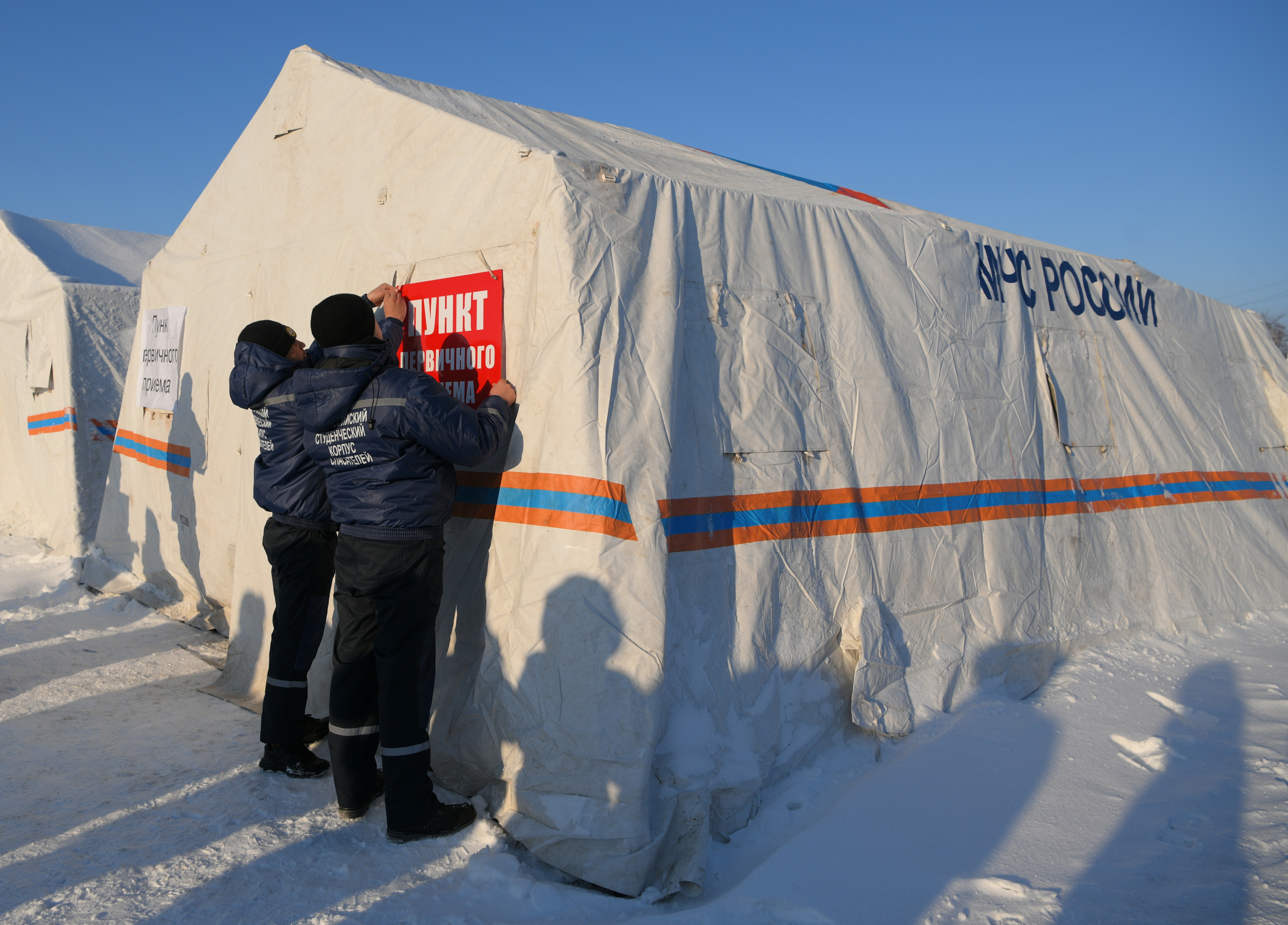 nesreča rudnik rusija