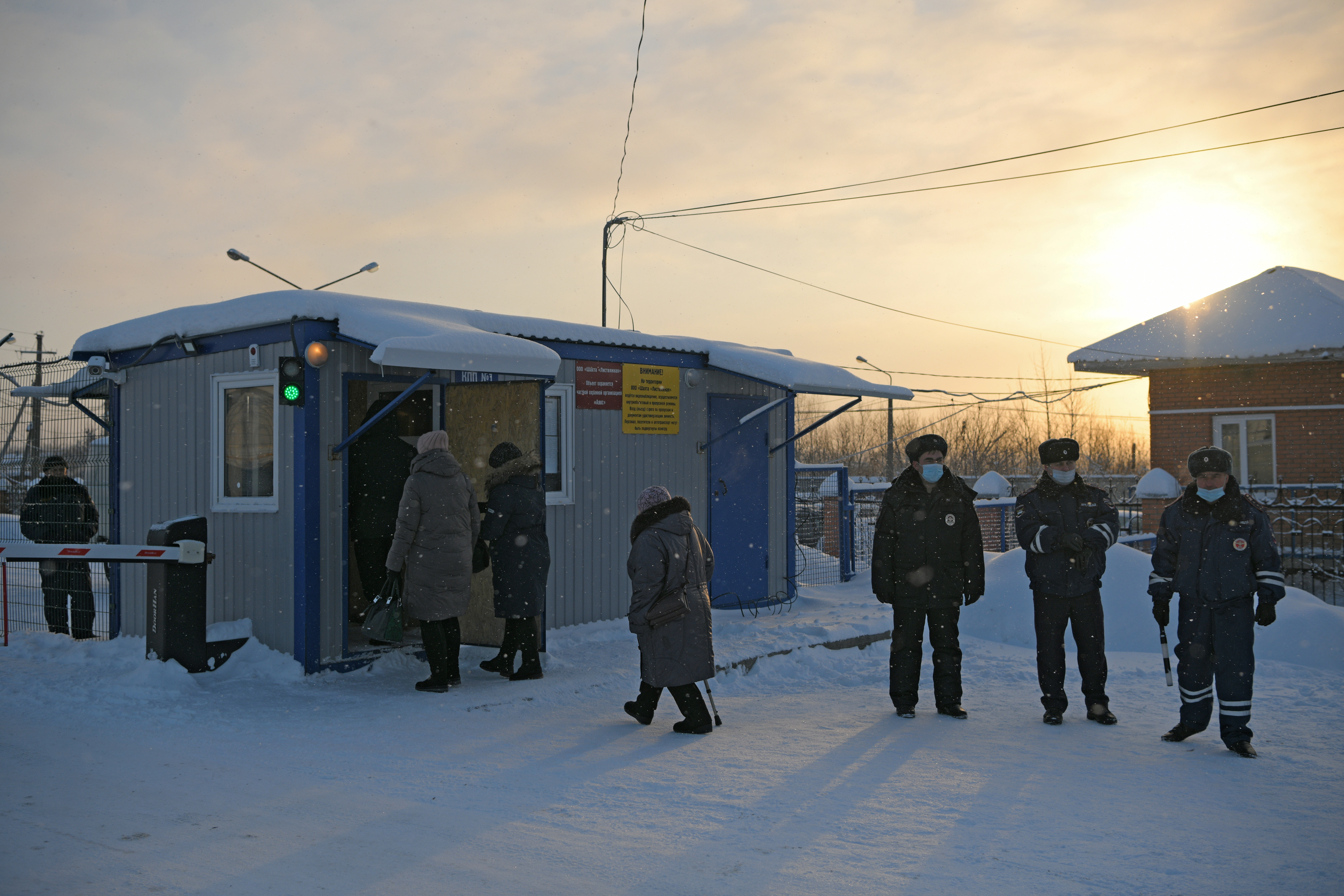 nesreča rudnik rusija