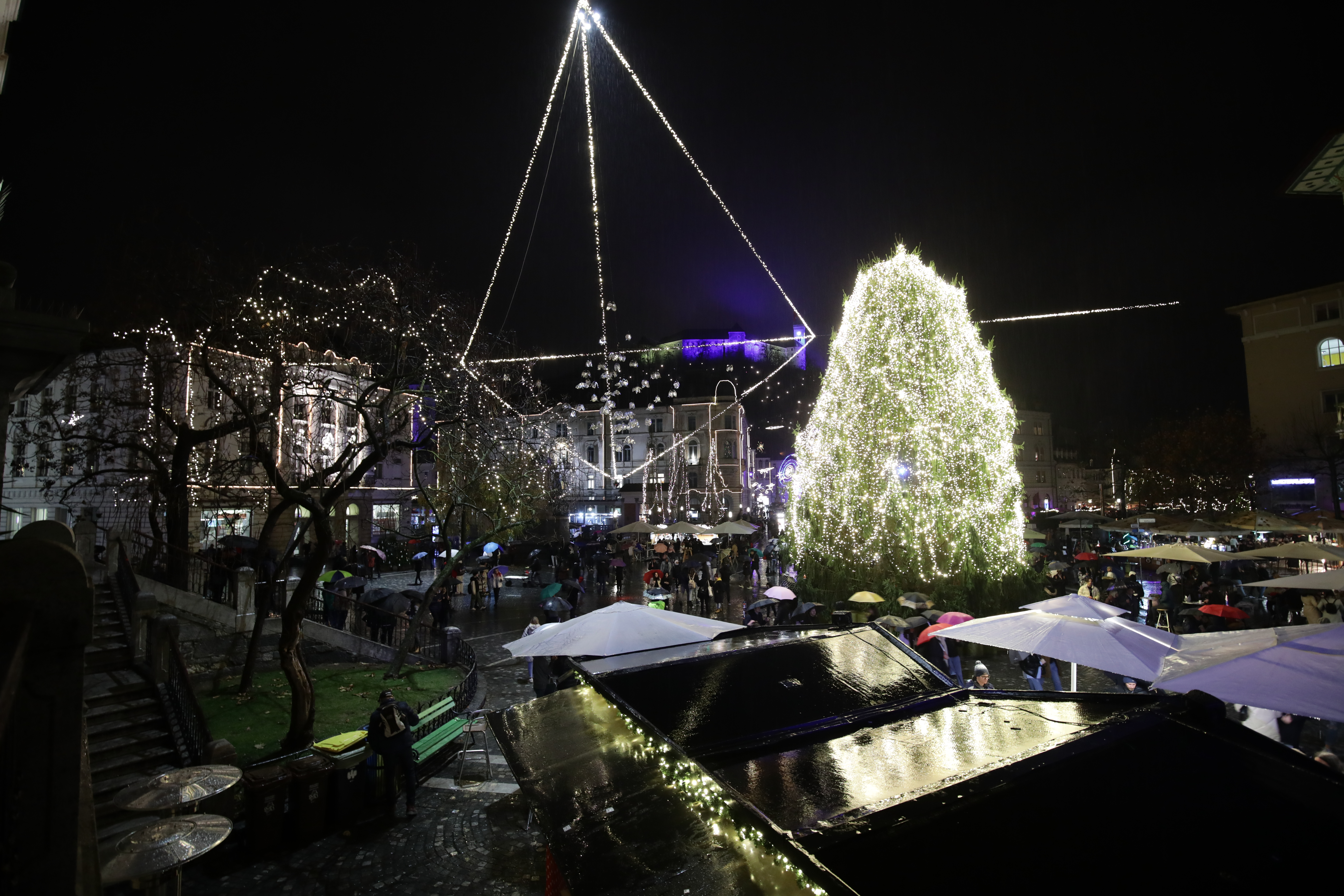 Prižig lučk Ljubljana