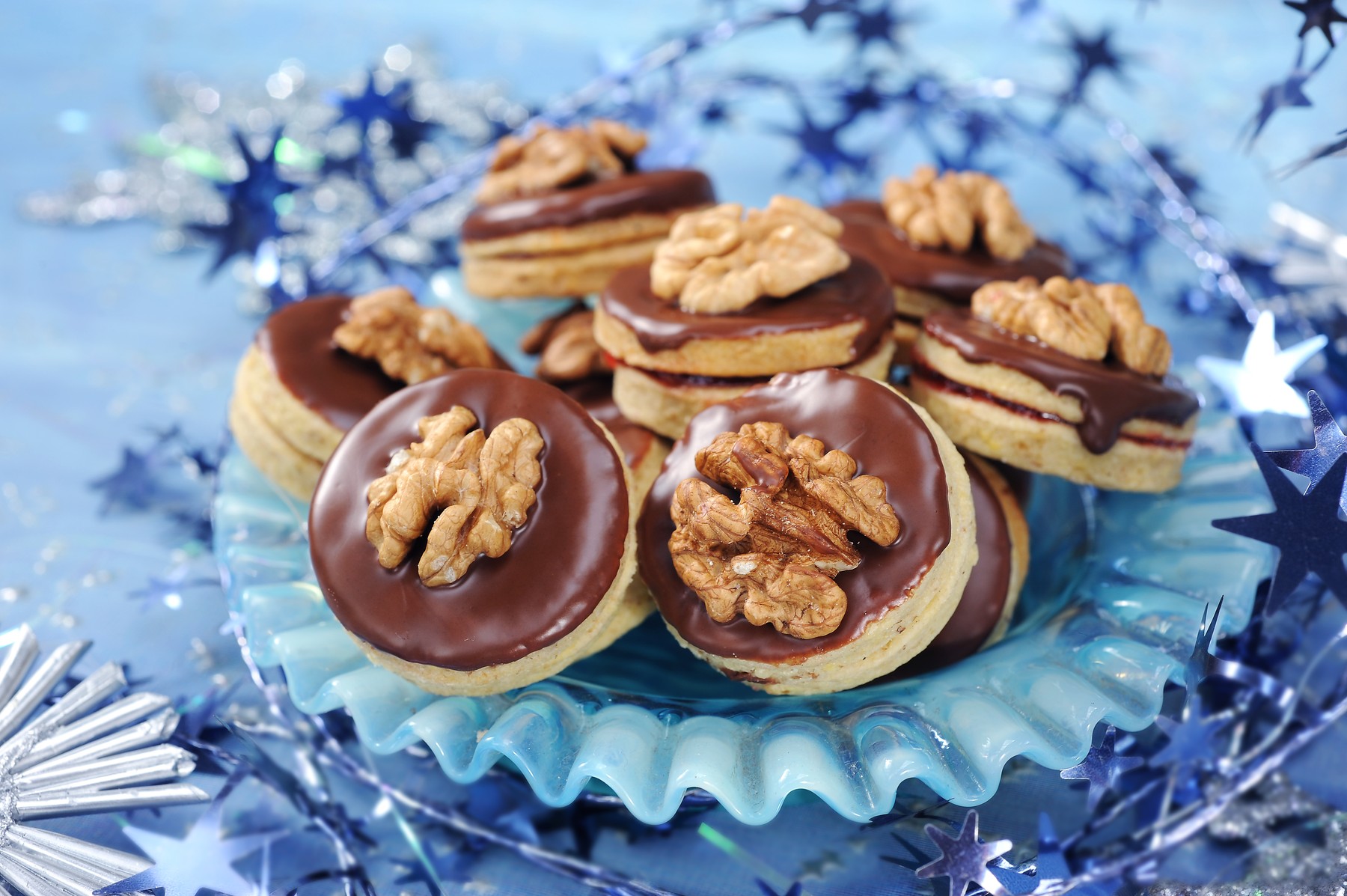 piškoti z glazro, peka piškotov, december