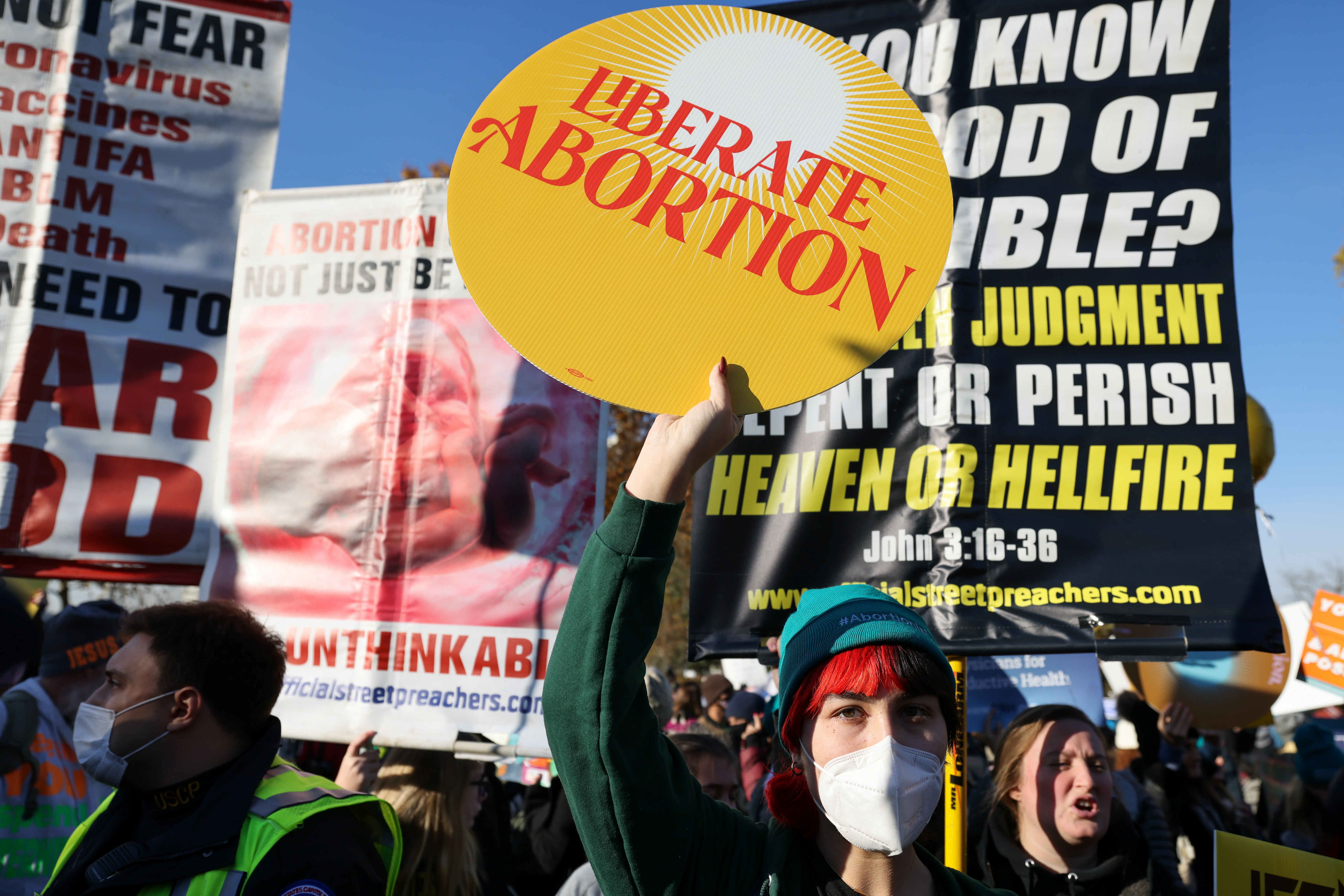 Protest, sodišče, splav, ZDA