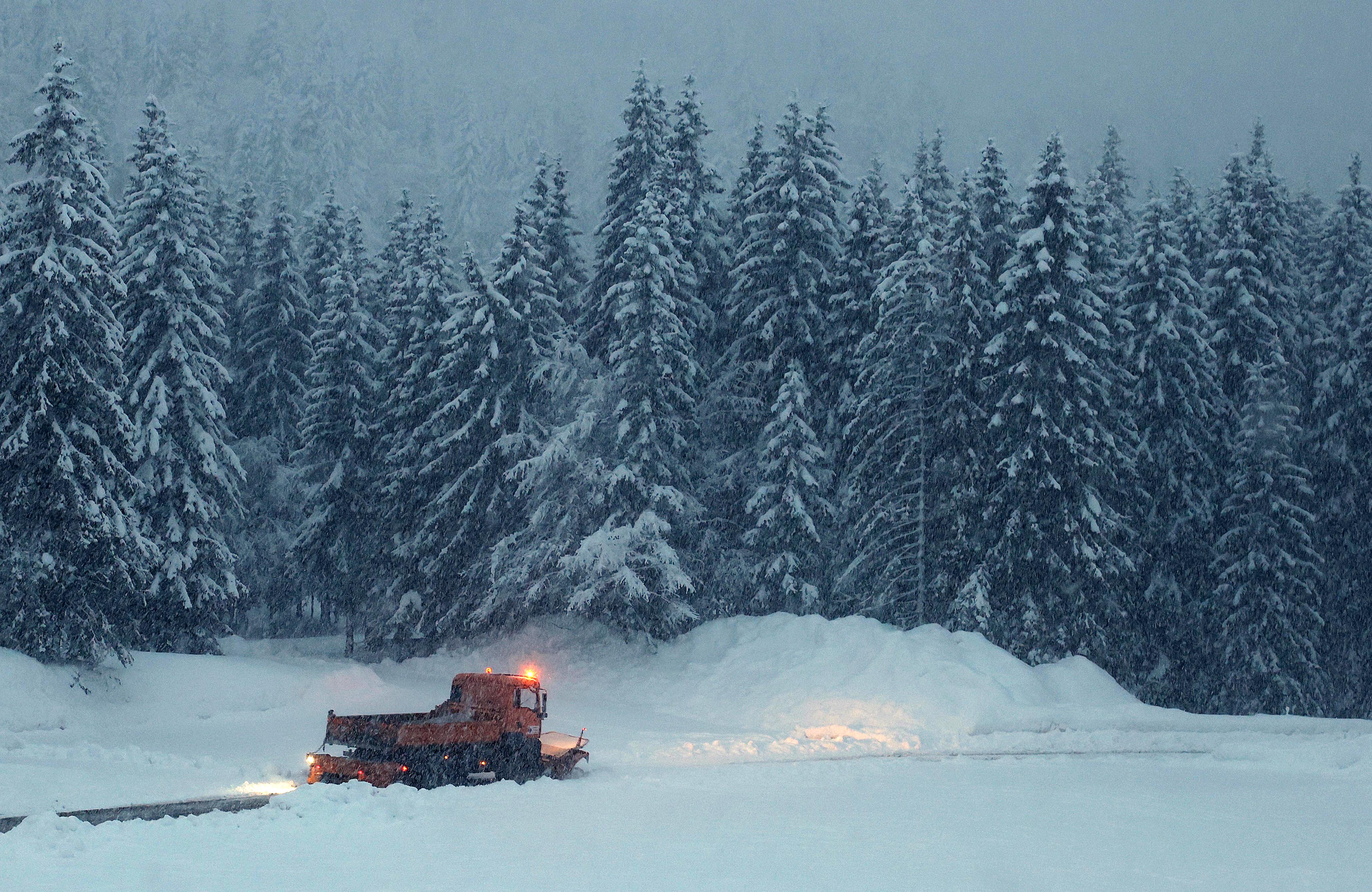 sneg, soriška planina