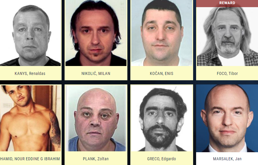ubežniki, Enis Kočan, Europol