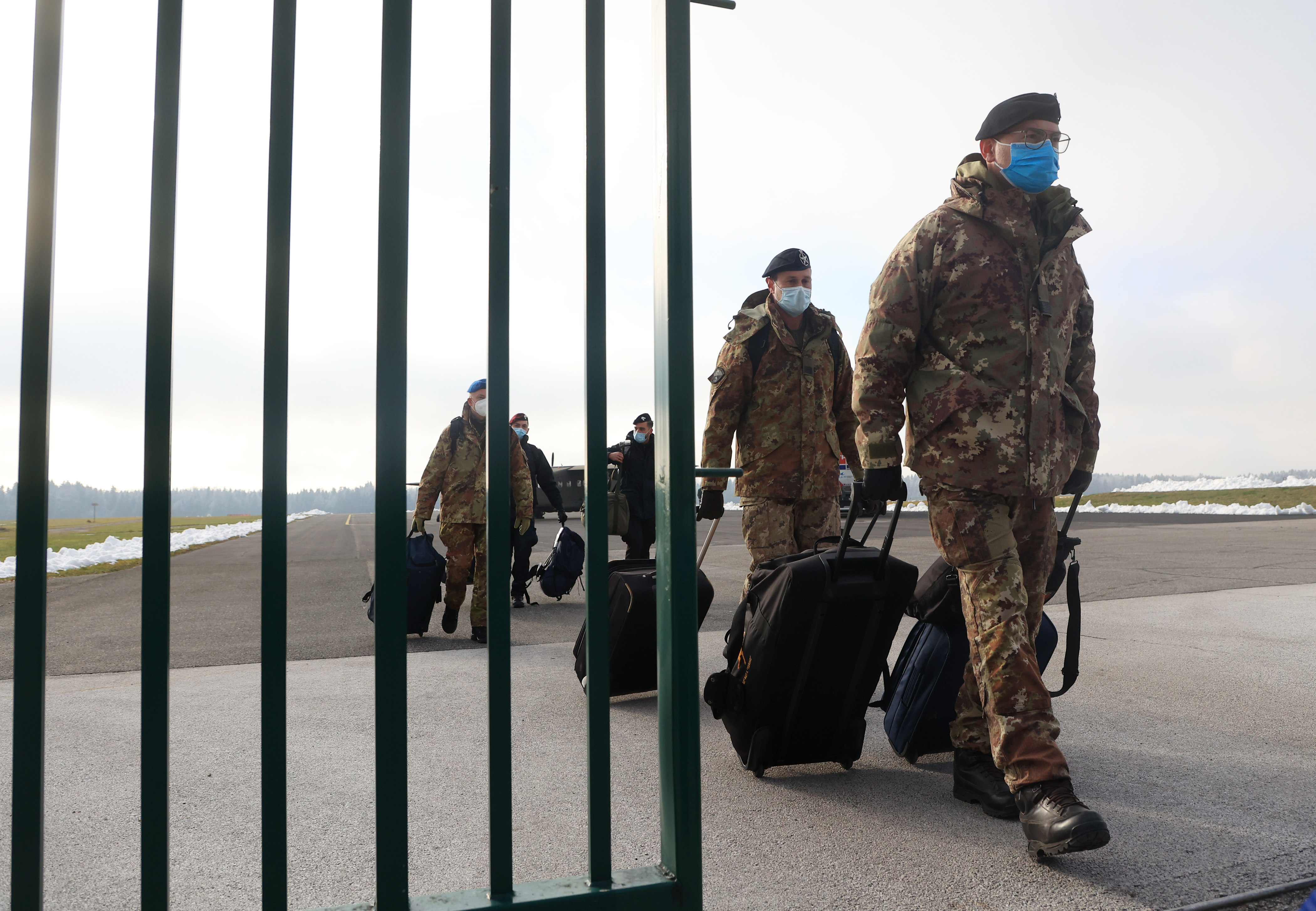 Italija, vojska, covid-19