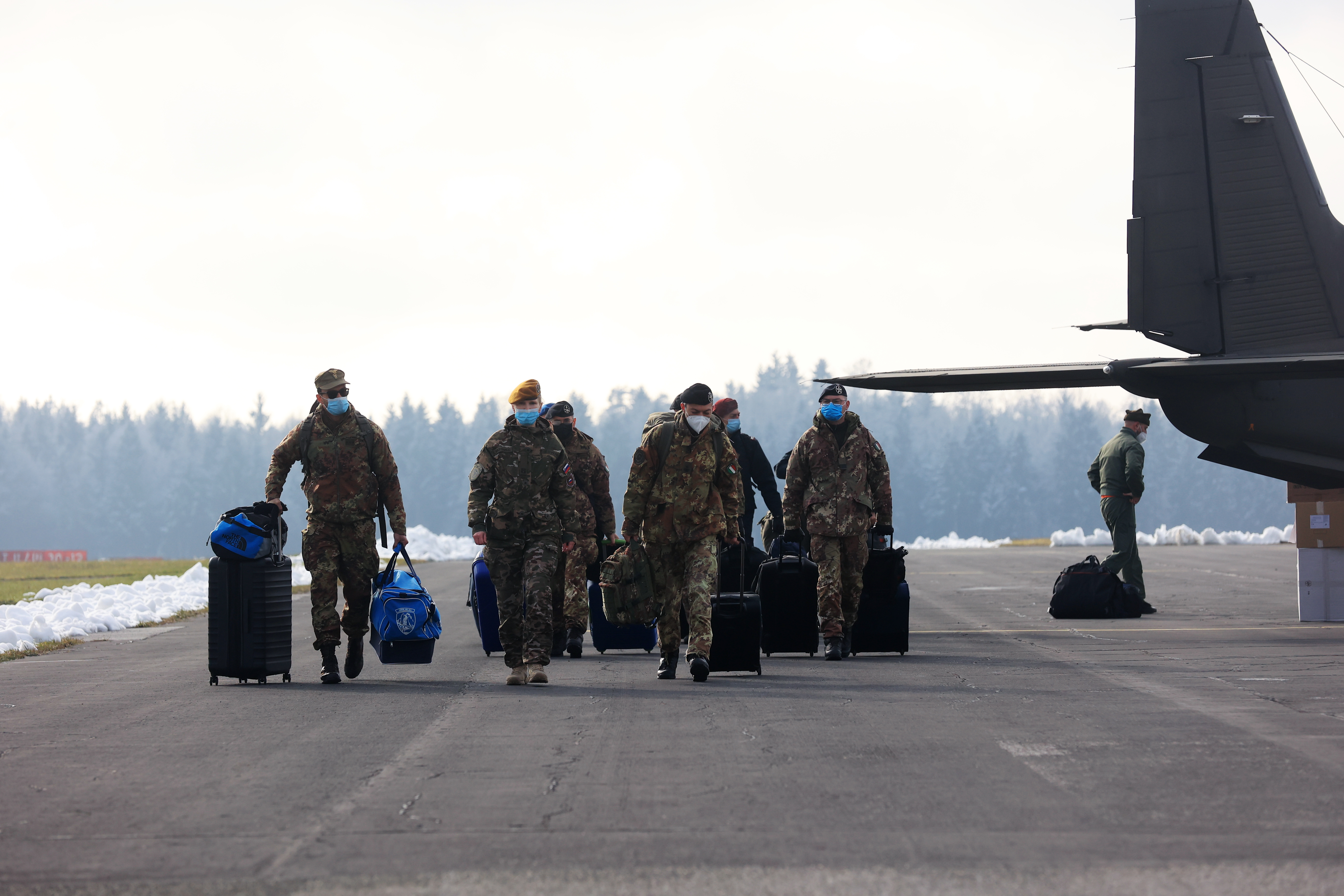 Italija, vojska, covid-19