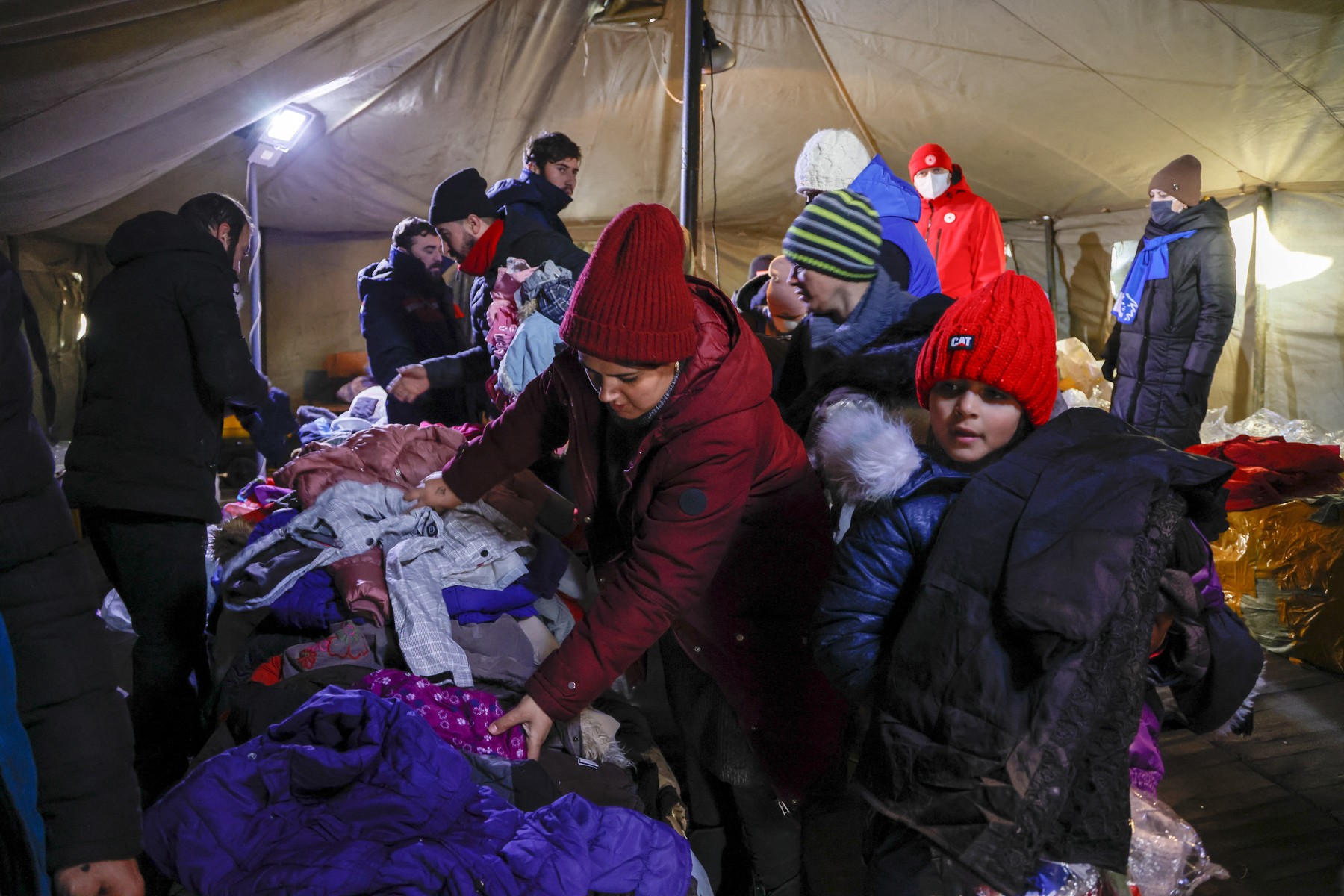 belorusija, prebežniki, migranti, poljska, meja