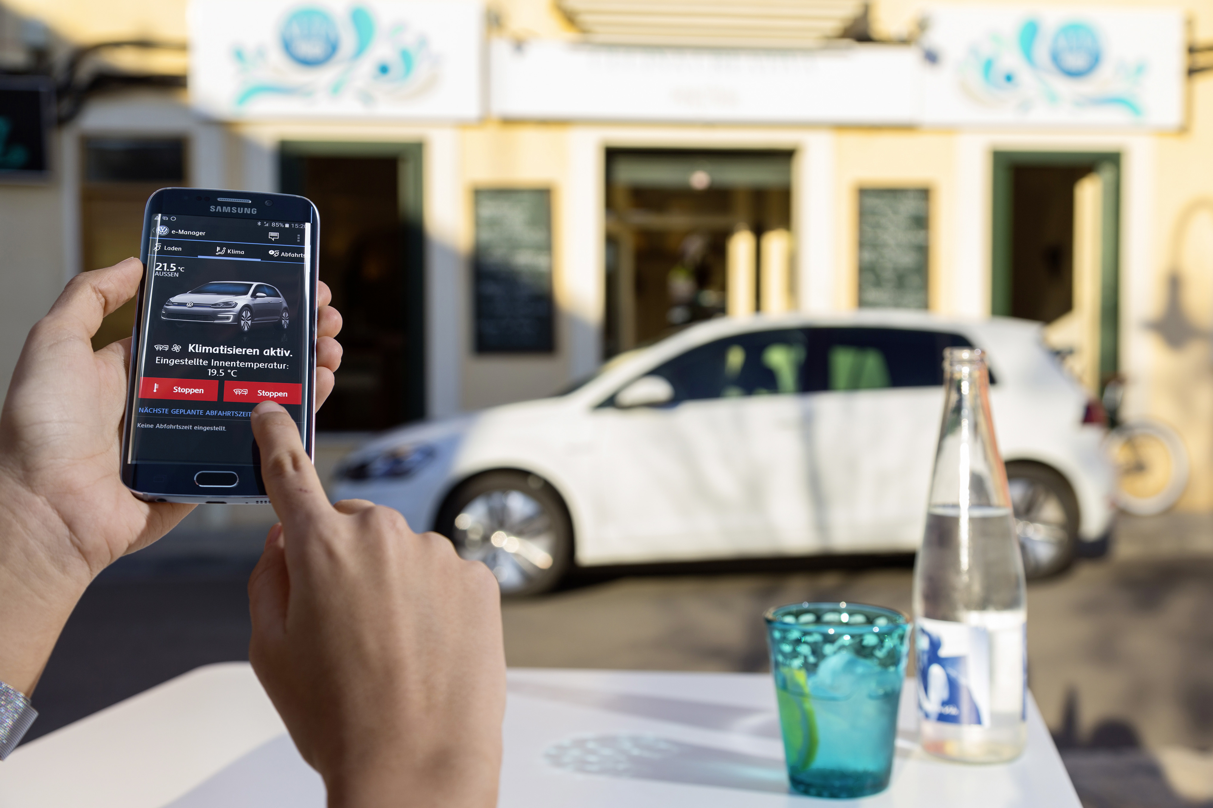 električna polnilnica, moon