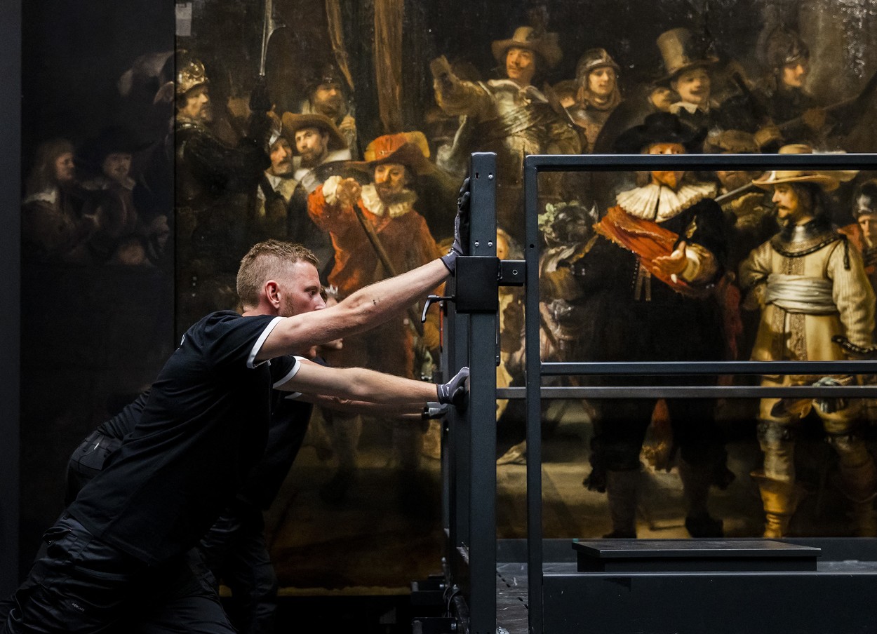 nočna straža rembrandt