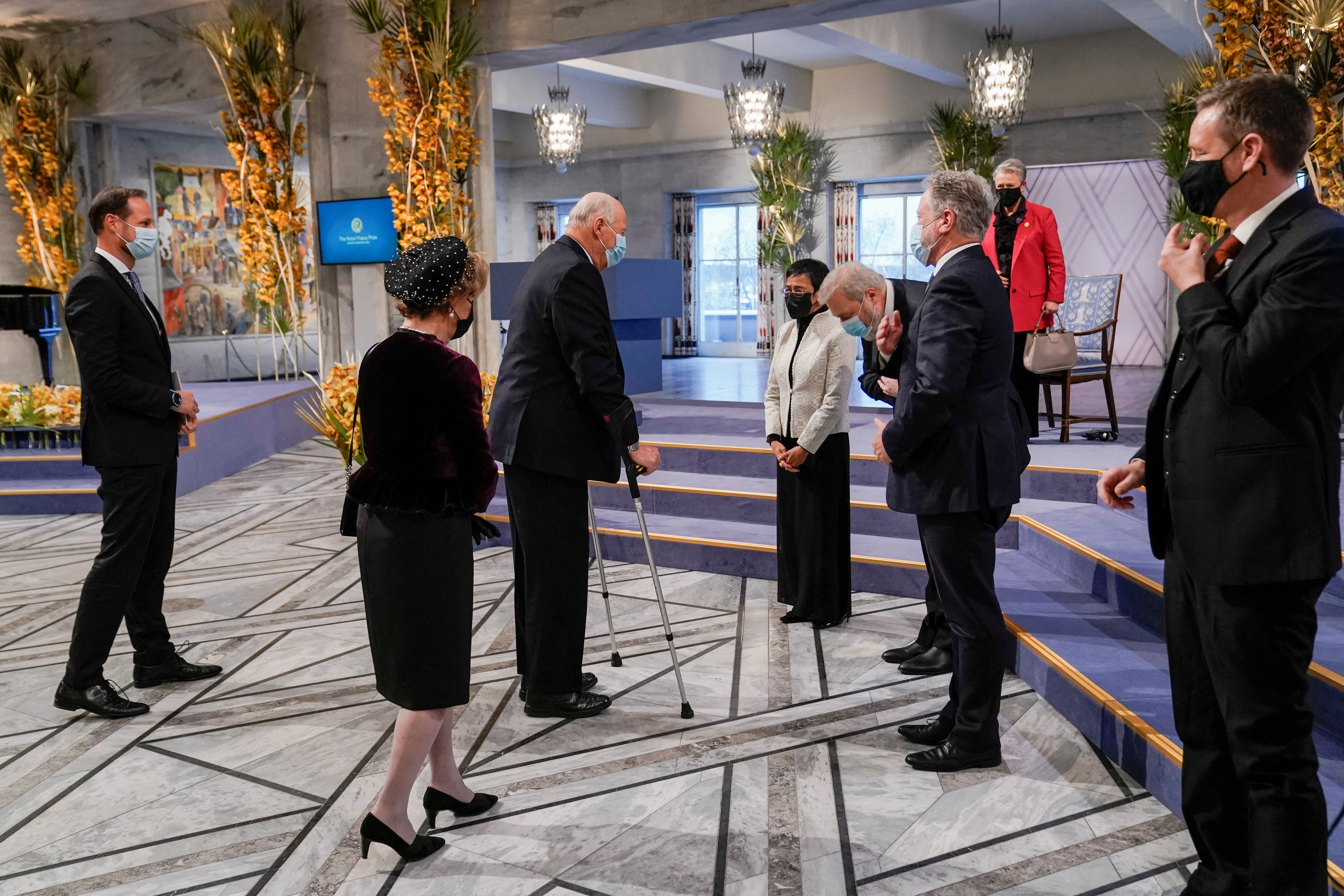 Nobelova nagrada za mir, Maria Ressa, Dmitrij Muratov