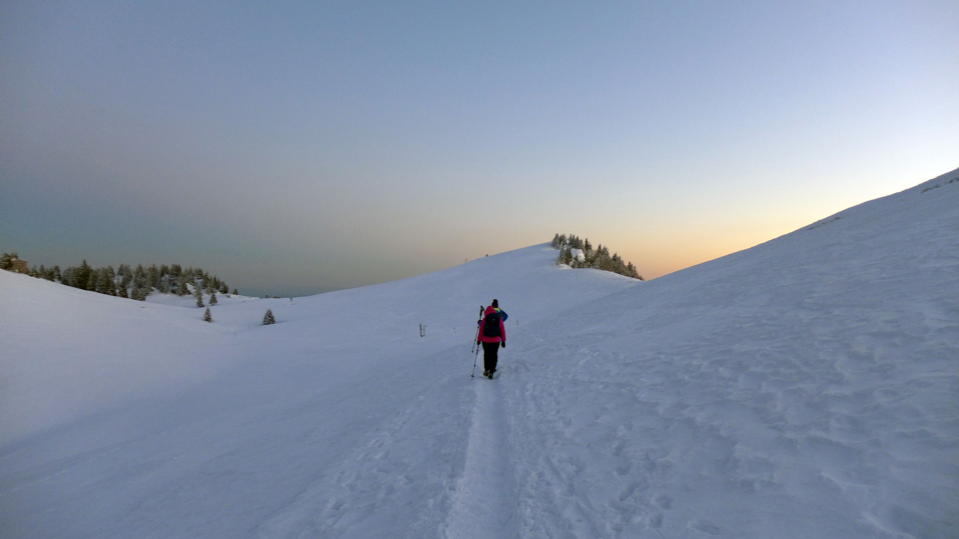 Velika planina v snegu