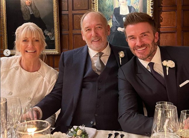 David Beckham, Ted Beckham, poroka