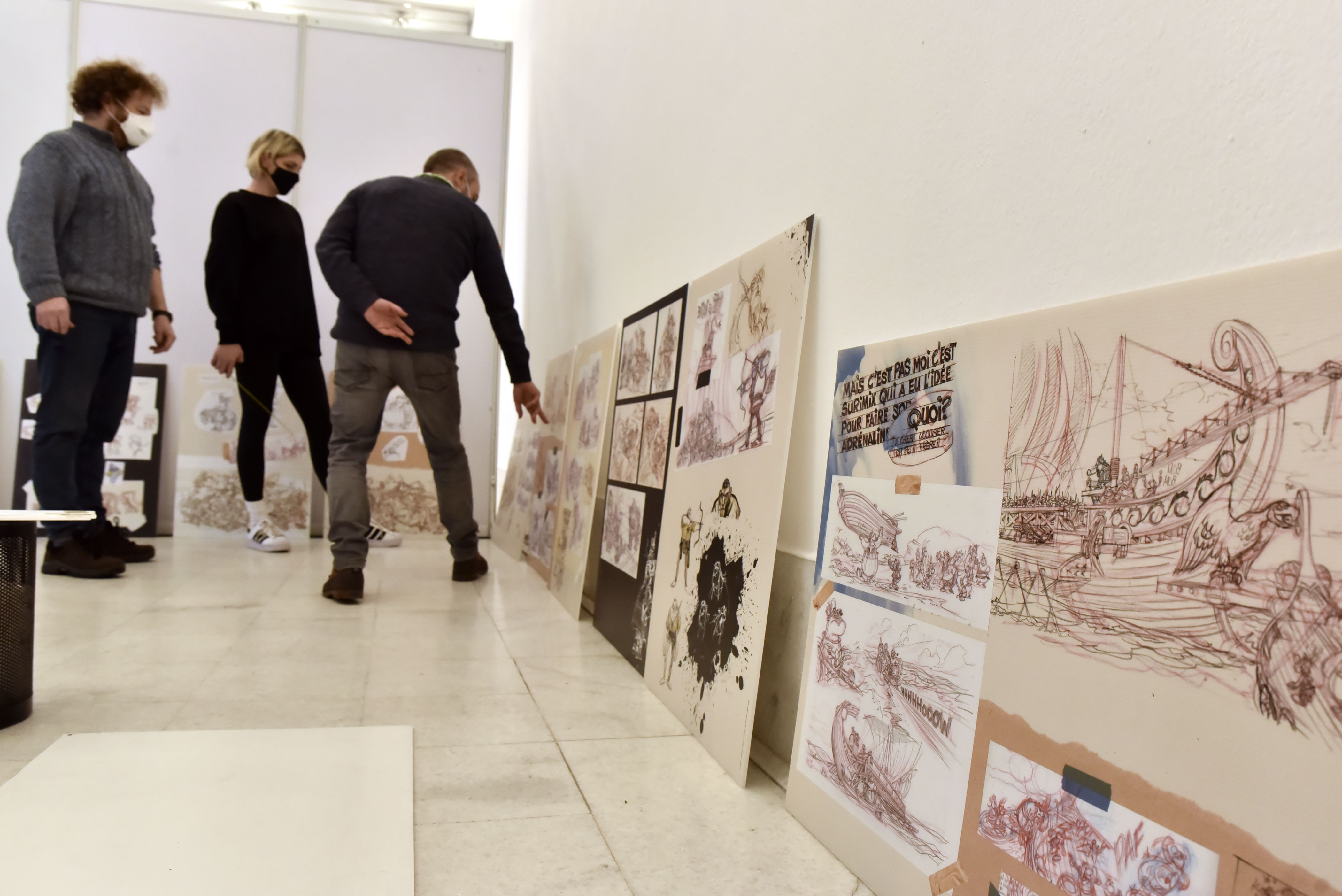 Galerija Kresija priprave razstava o Asteriksu