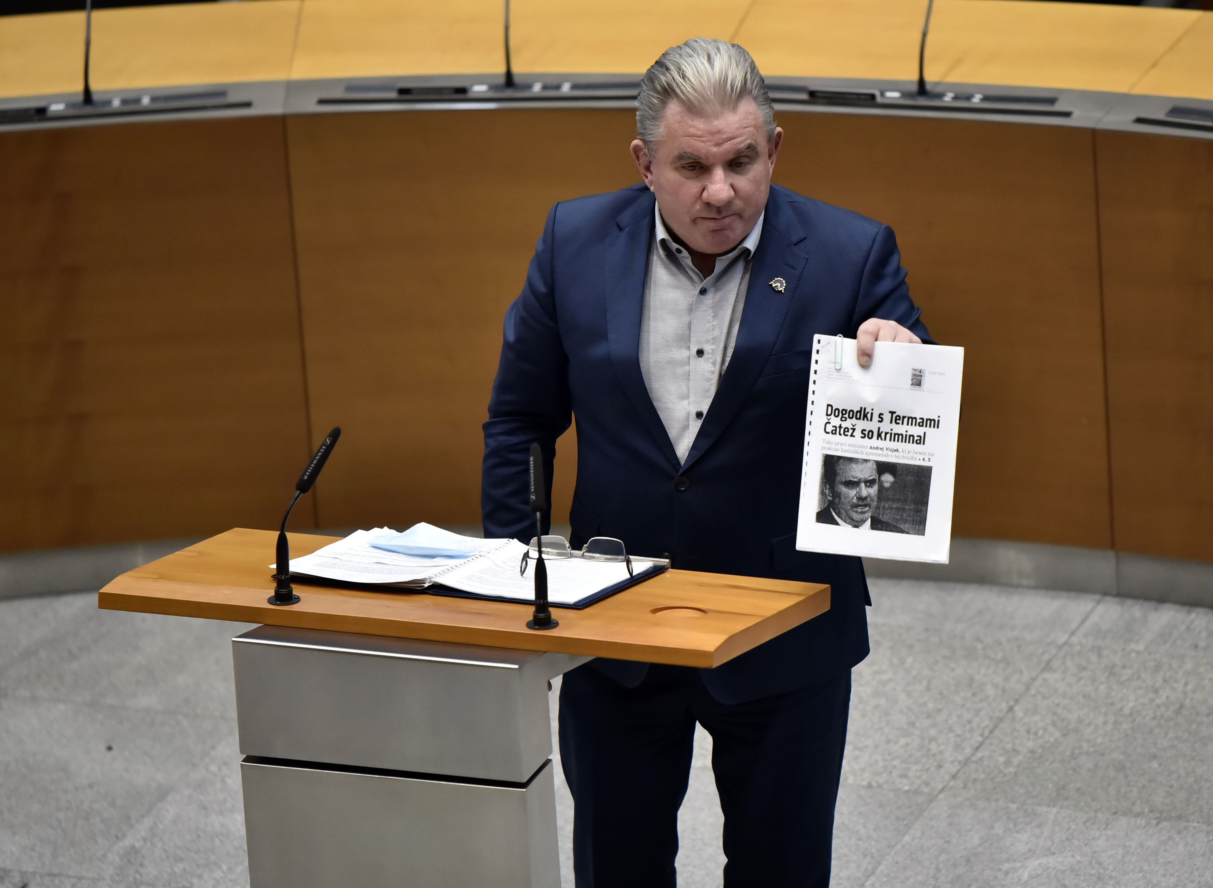 minister, andrej, vizjak, interpelacija