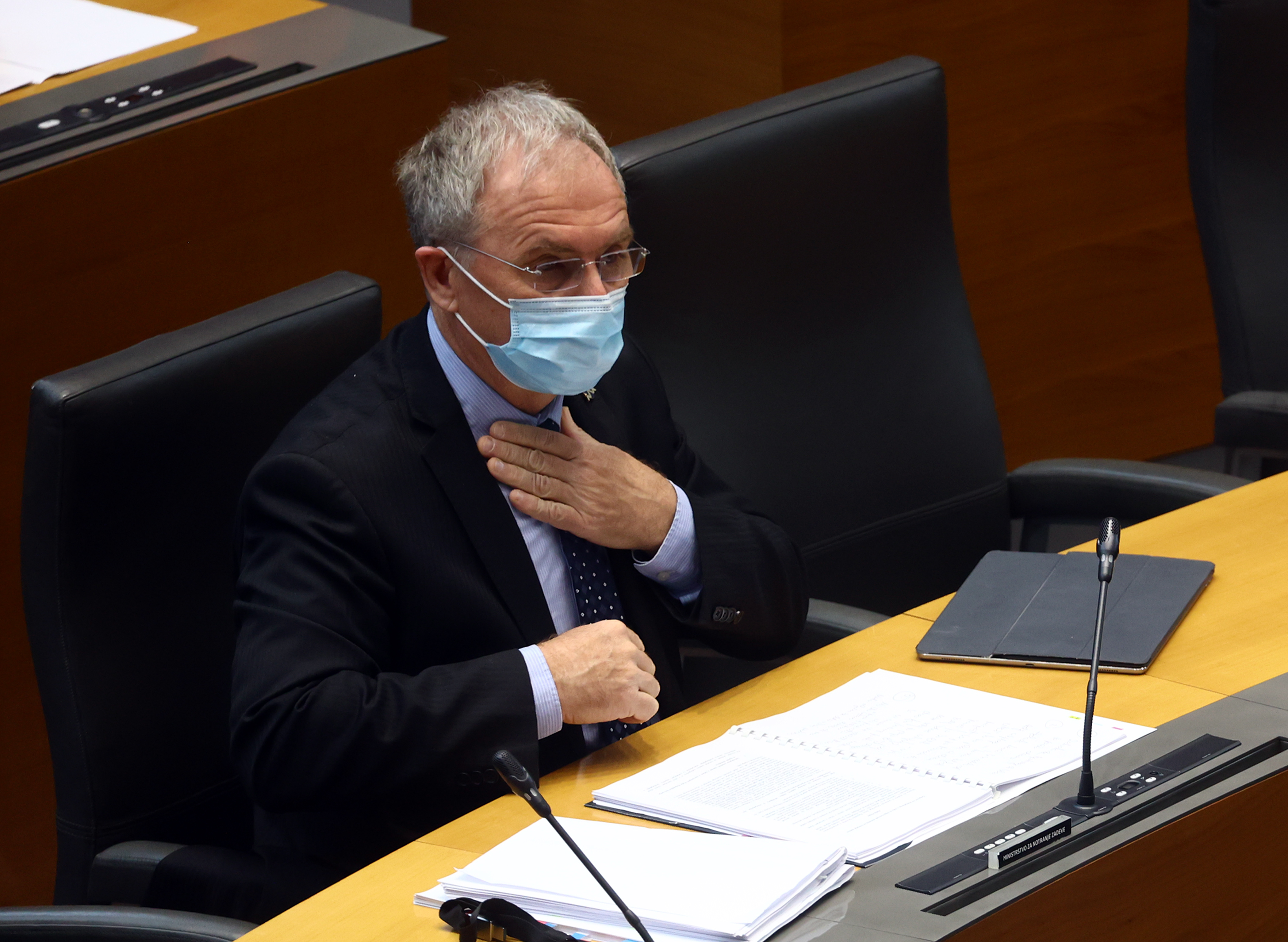 notranji minister, aleš hojs