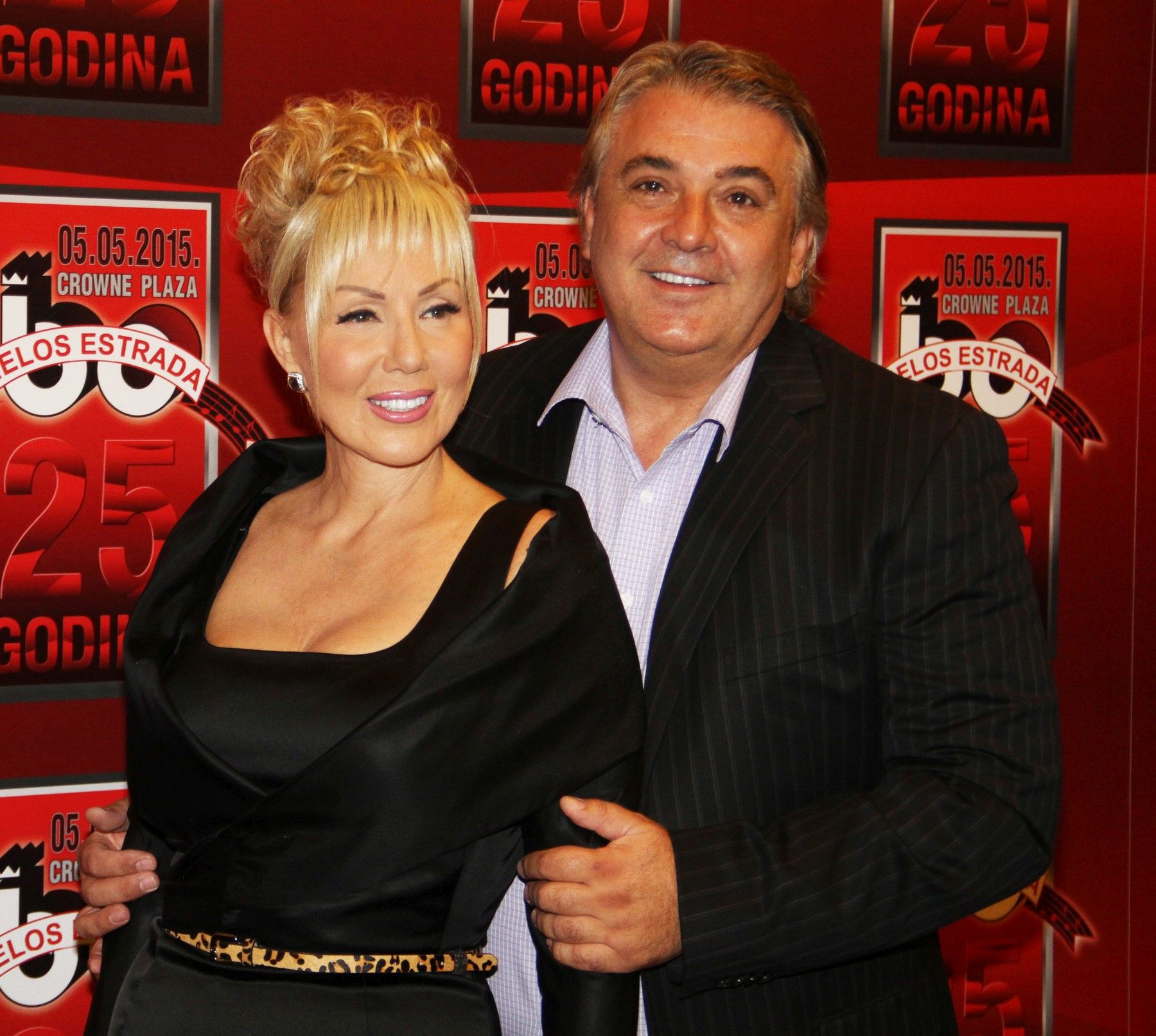 Lepa Brena in Slobodan Živojinović