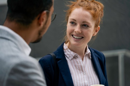pogovor, ženska, moški, poslušanje