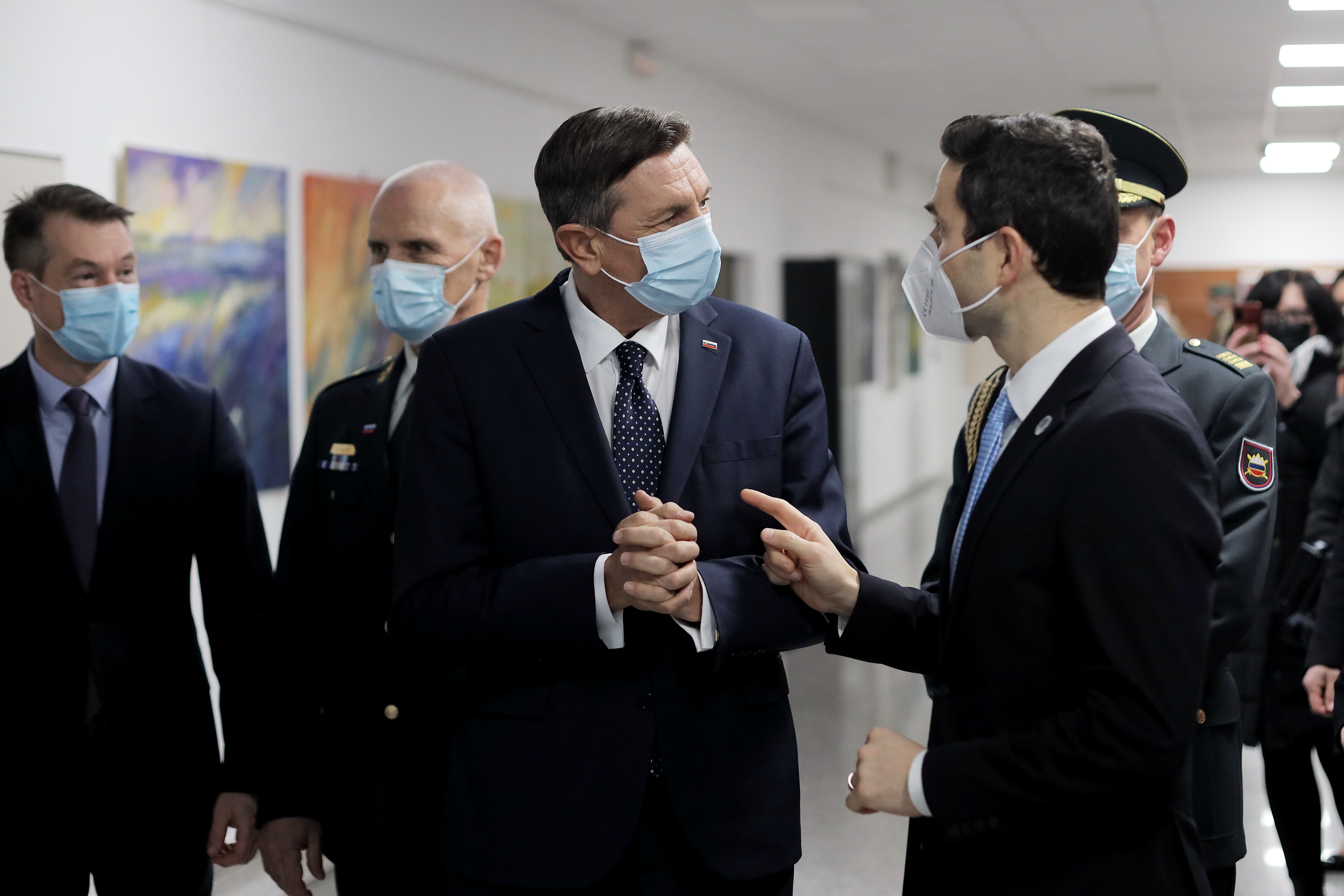 borut pahor, slovenski vojaki